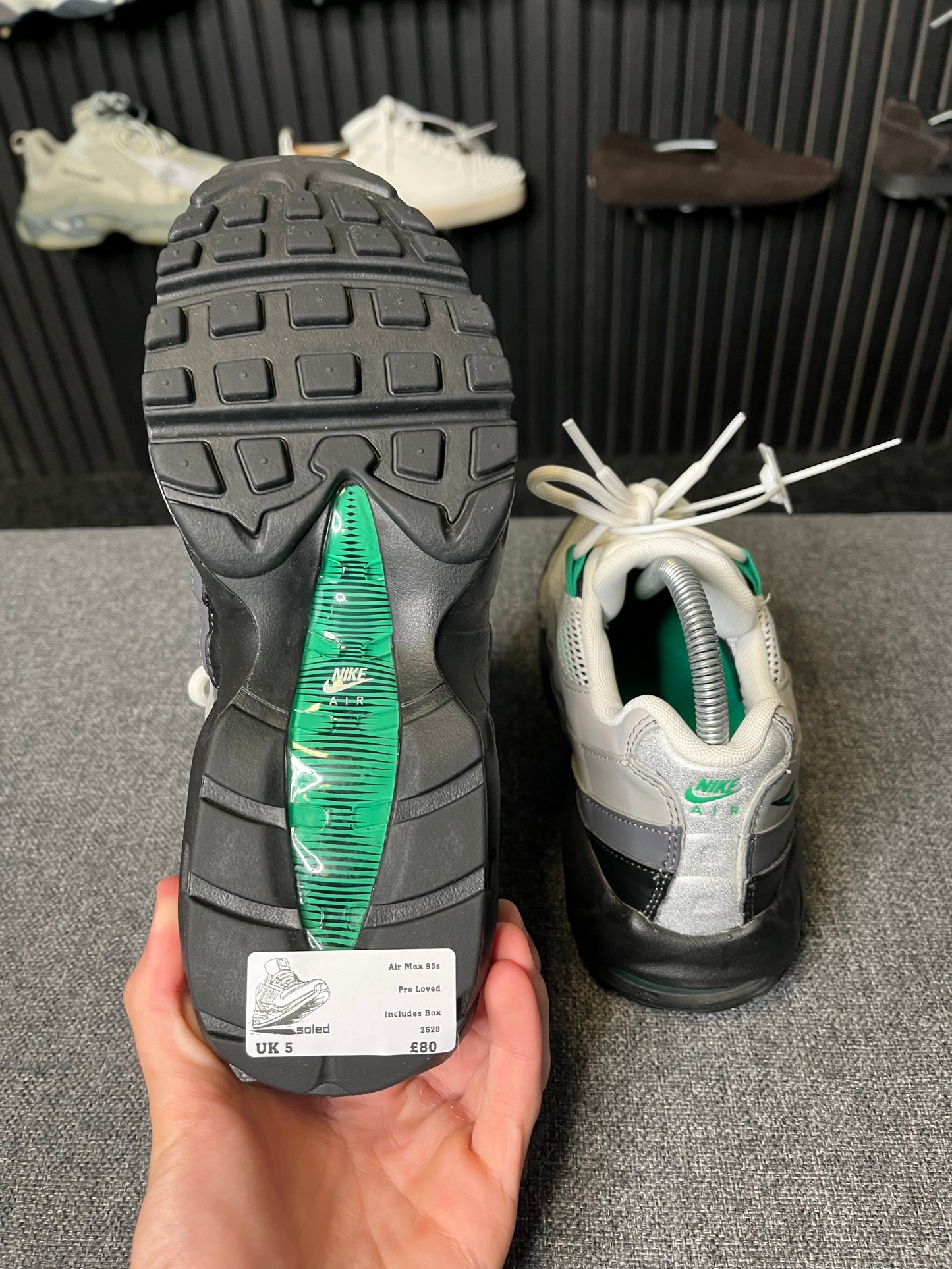 Air Max 95s Stadium Green UK 5 2628