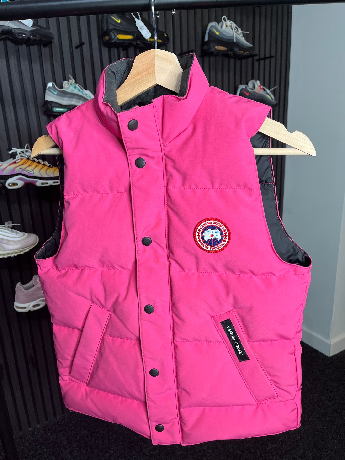 Canada Goose Gilet Pink Age 14-16 2627