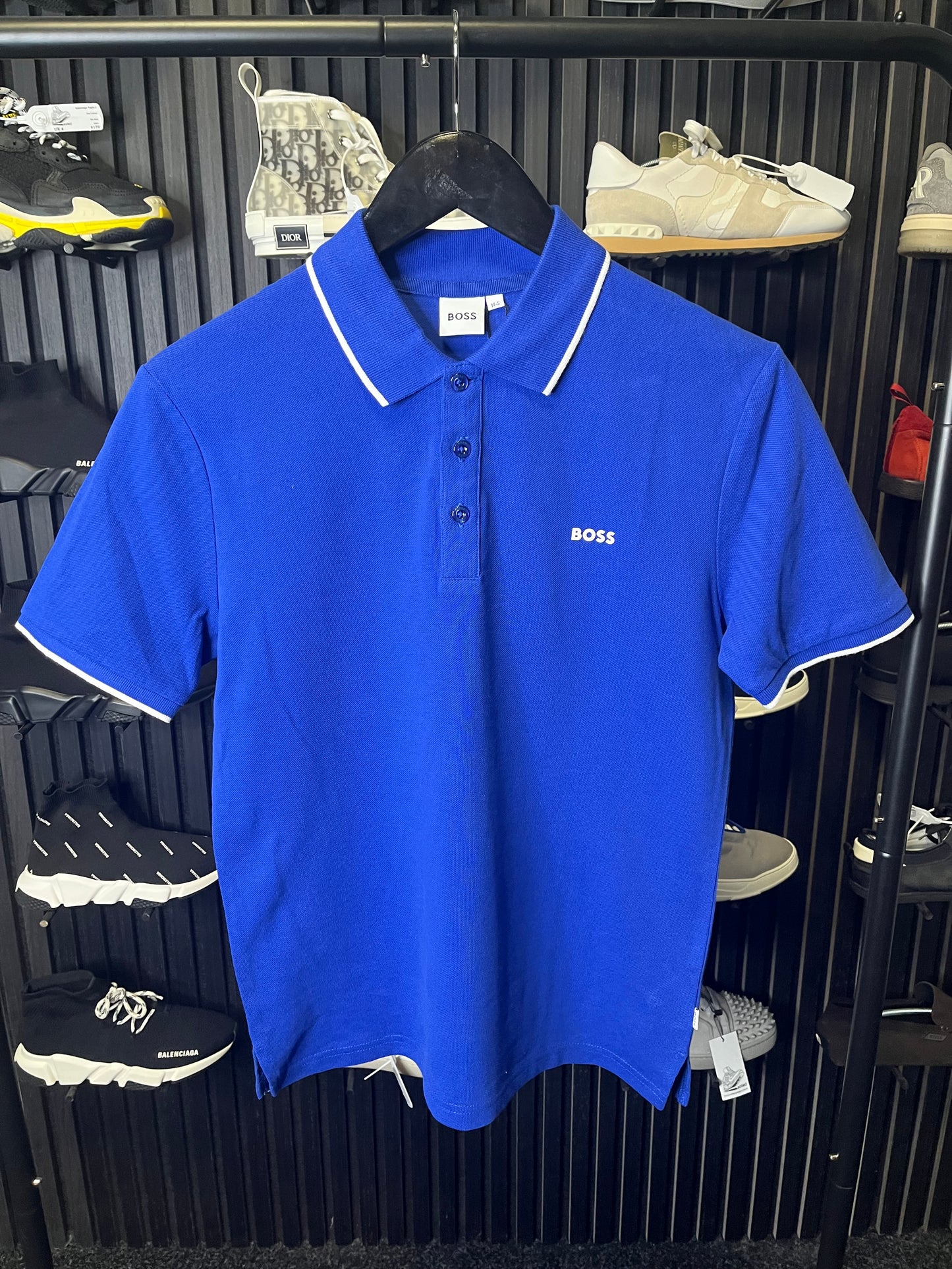 Hugo Boss Polo Shirt Blue Age 14 3132