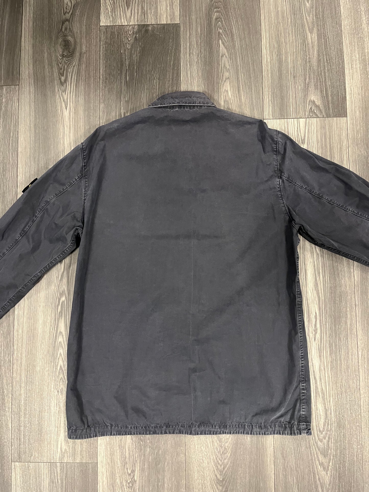 Stone Island Garment Dyed Overshirt Navy XL 3654