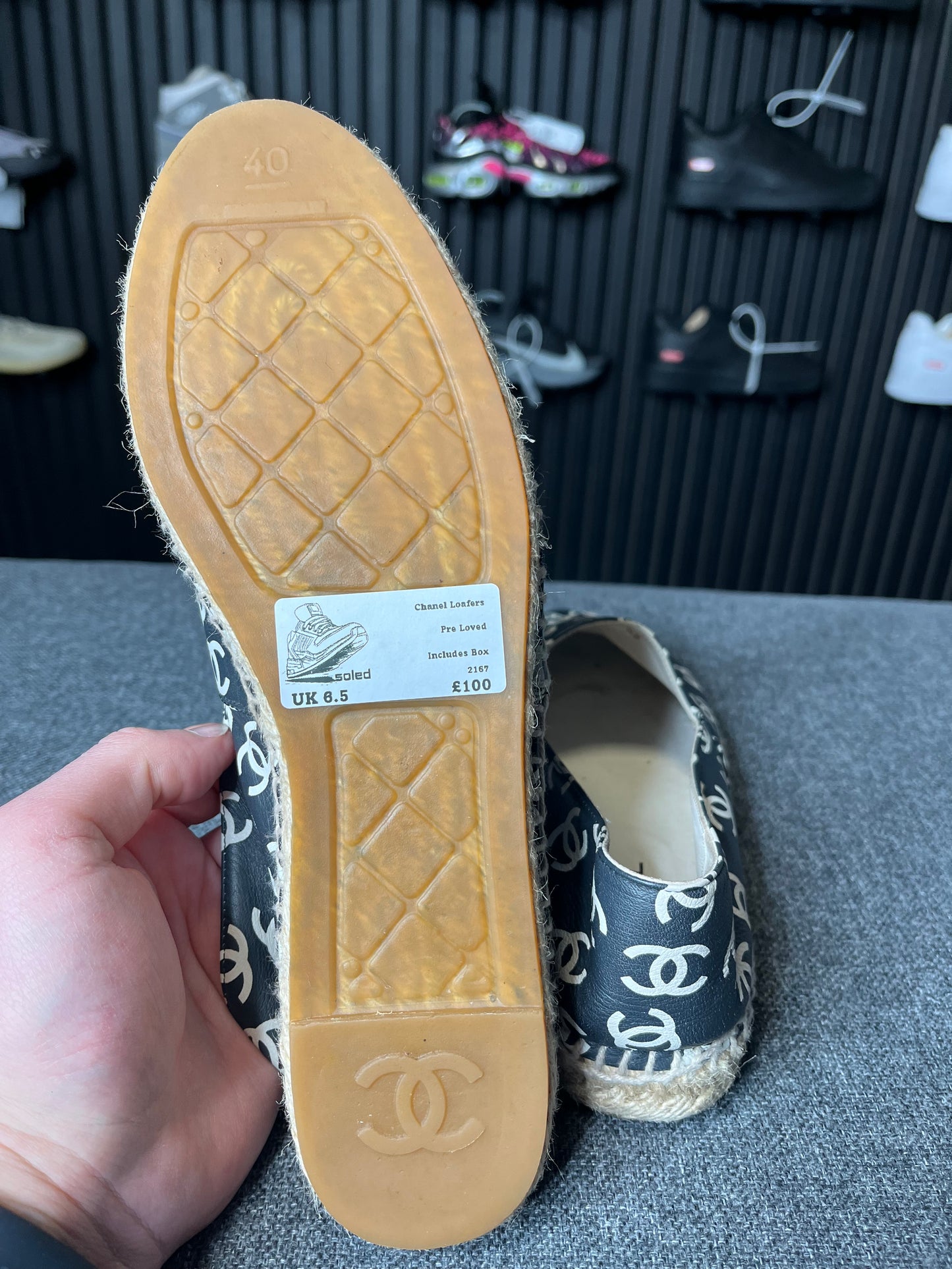 Chanel Espadrilles UK6.5 2167