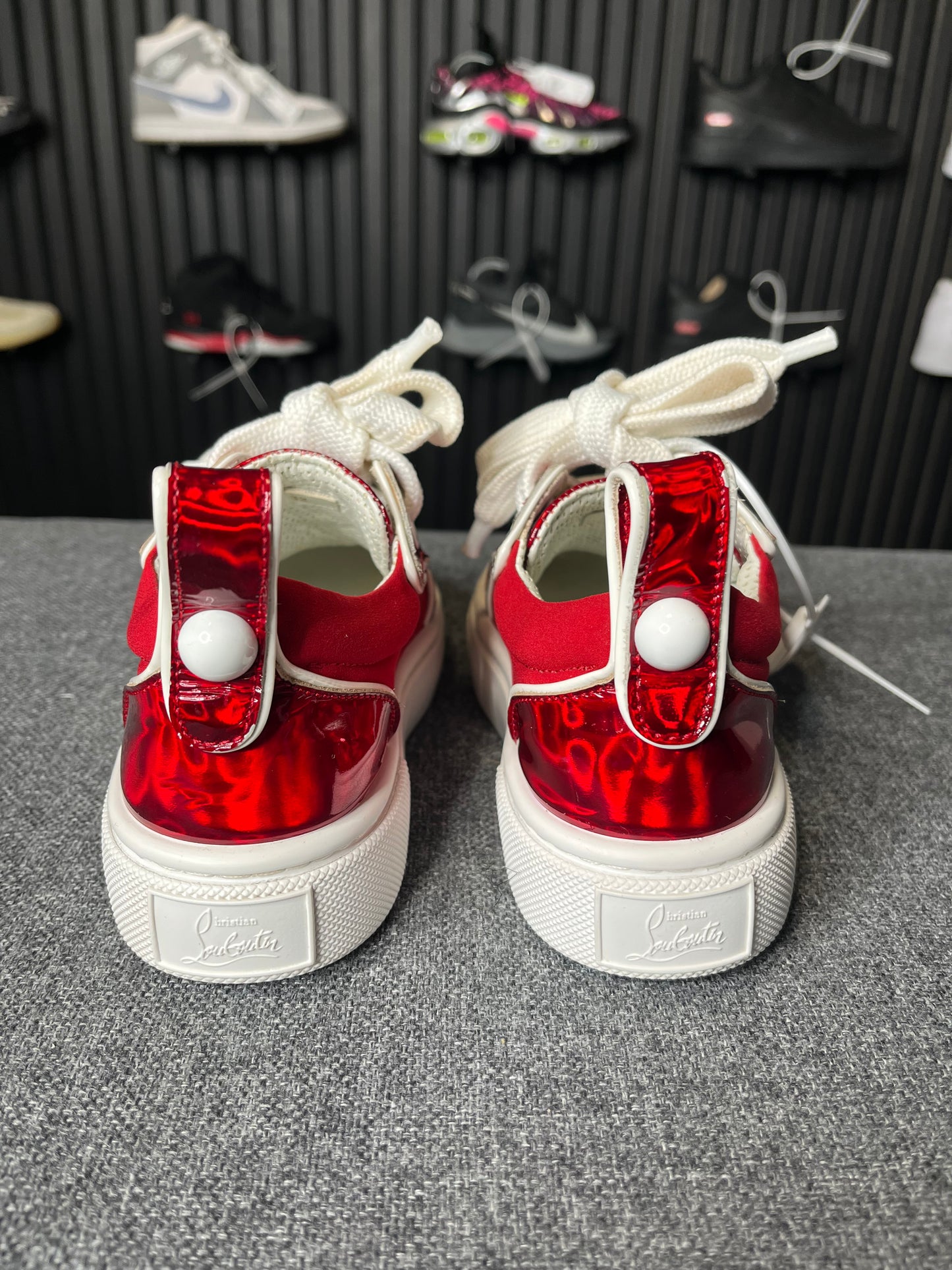 Christian Louboutin Toy Toy Red UK13 Child 2164
