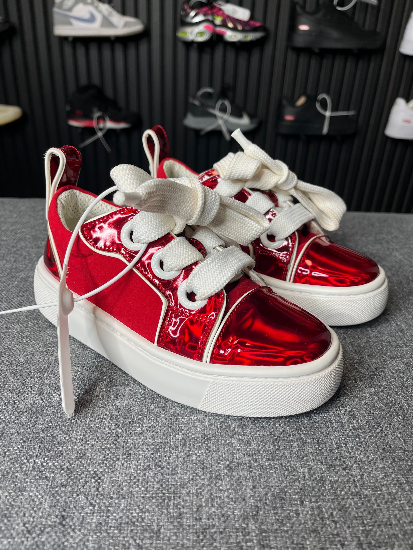 Christian Louboutin Toy Toy Red UK13 Child 2164
