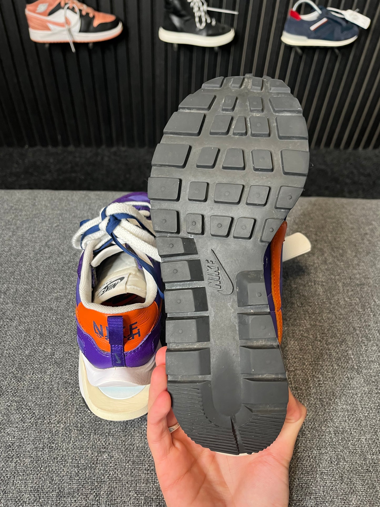 Nike Sacai Vaporwaffle UK 4.5 2609