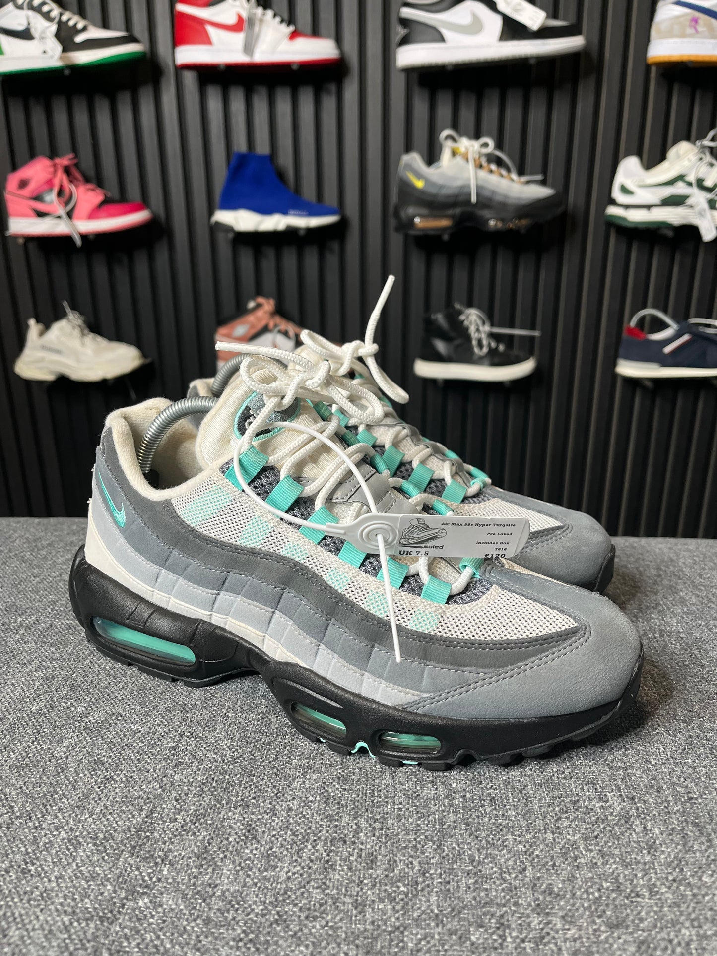 Air Max 95s Hyper Turquoise UK 7.5 2616