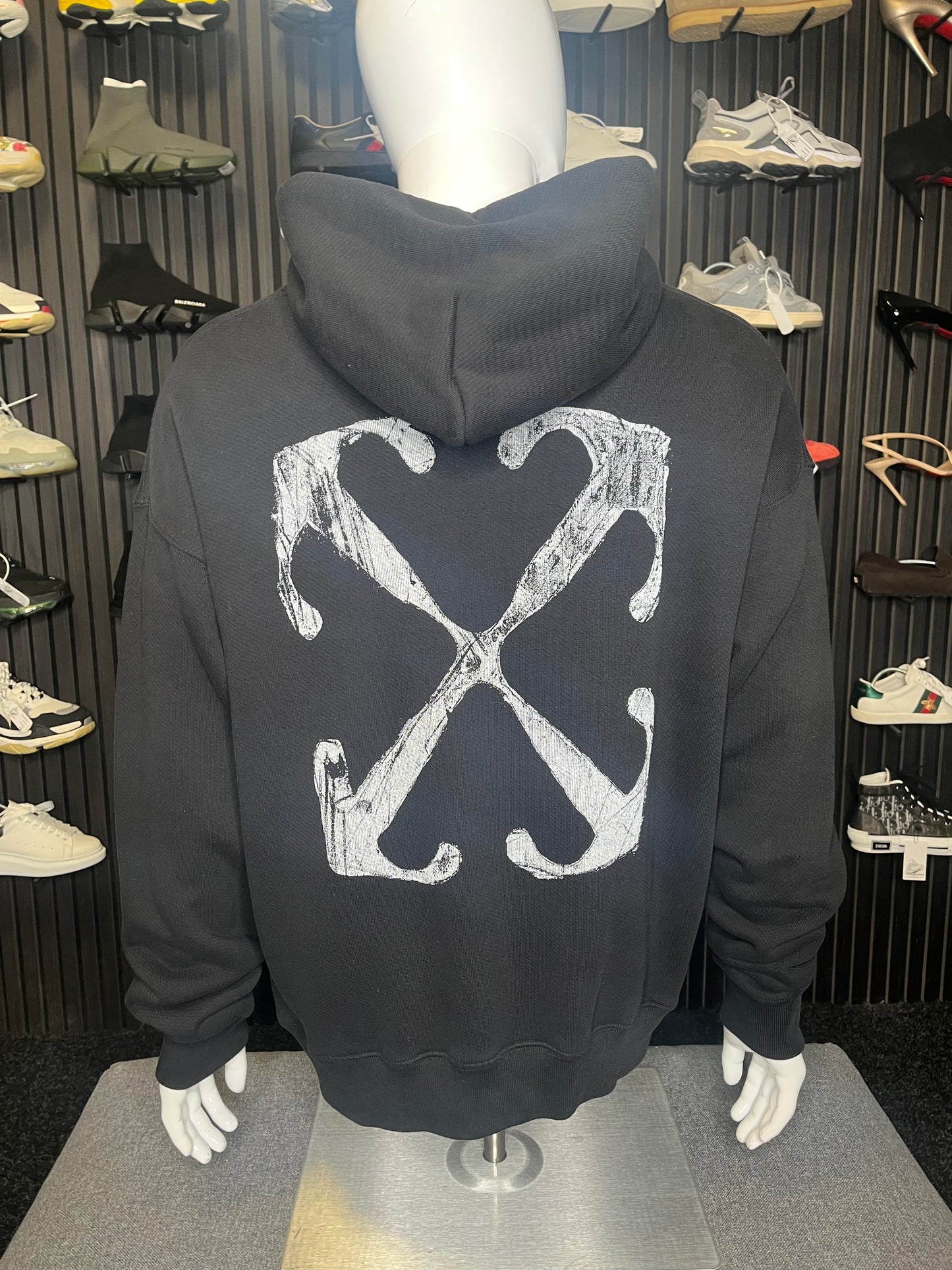 Off White Hoodie Medium 3208