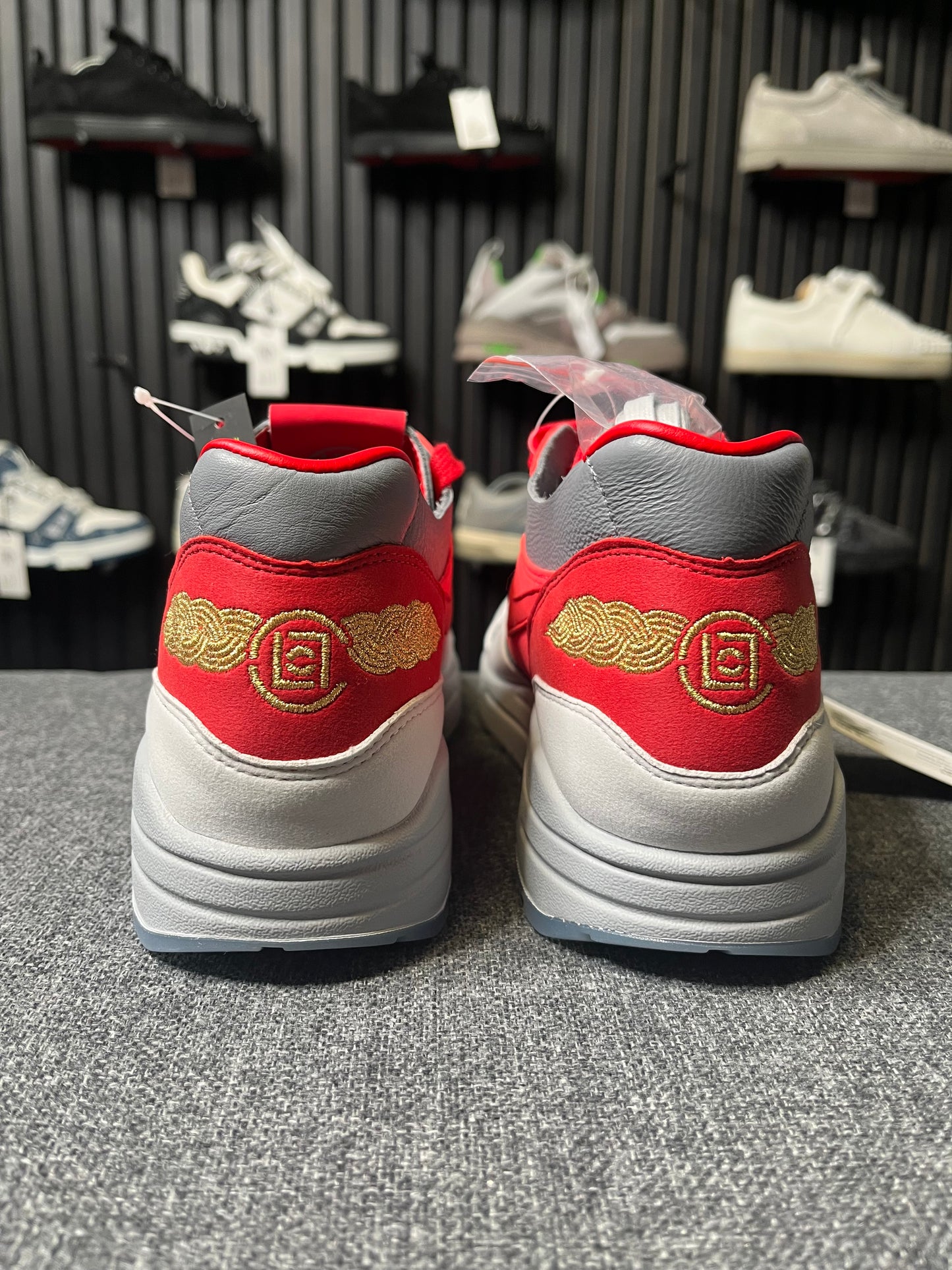 Air Max 1 Kiss Of Death Solar Red UK 9 3495