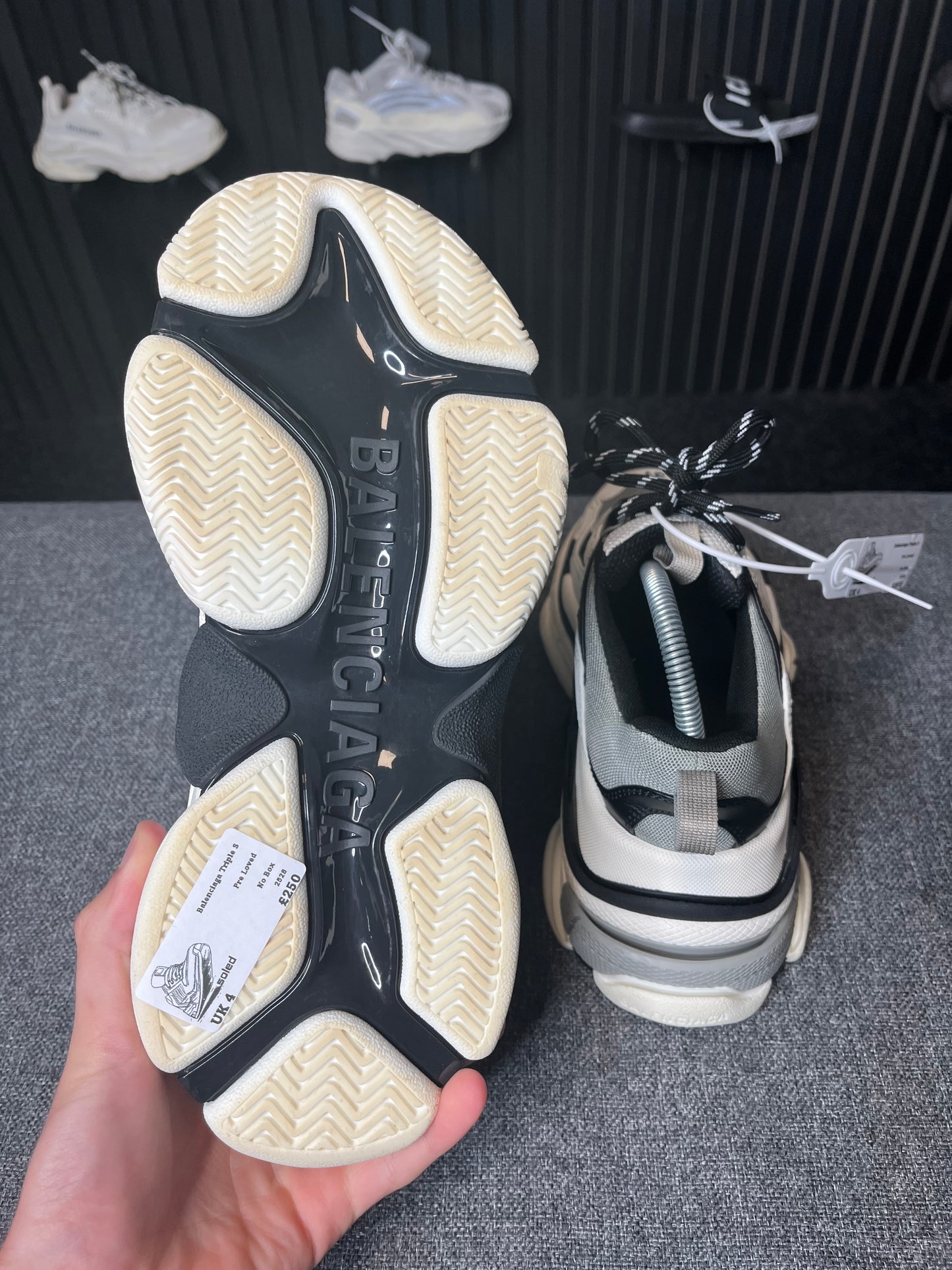 Balenciaga Triple S UK 4 2528