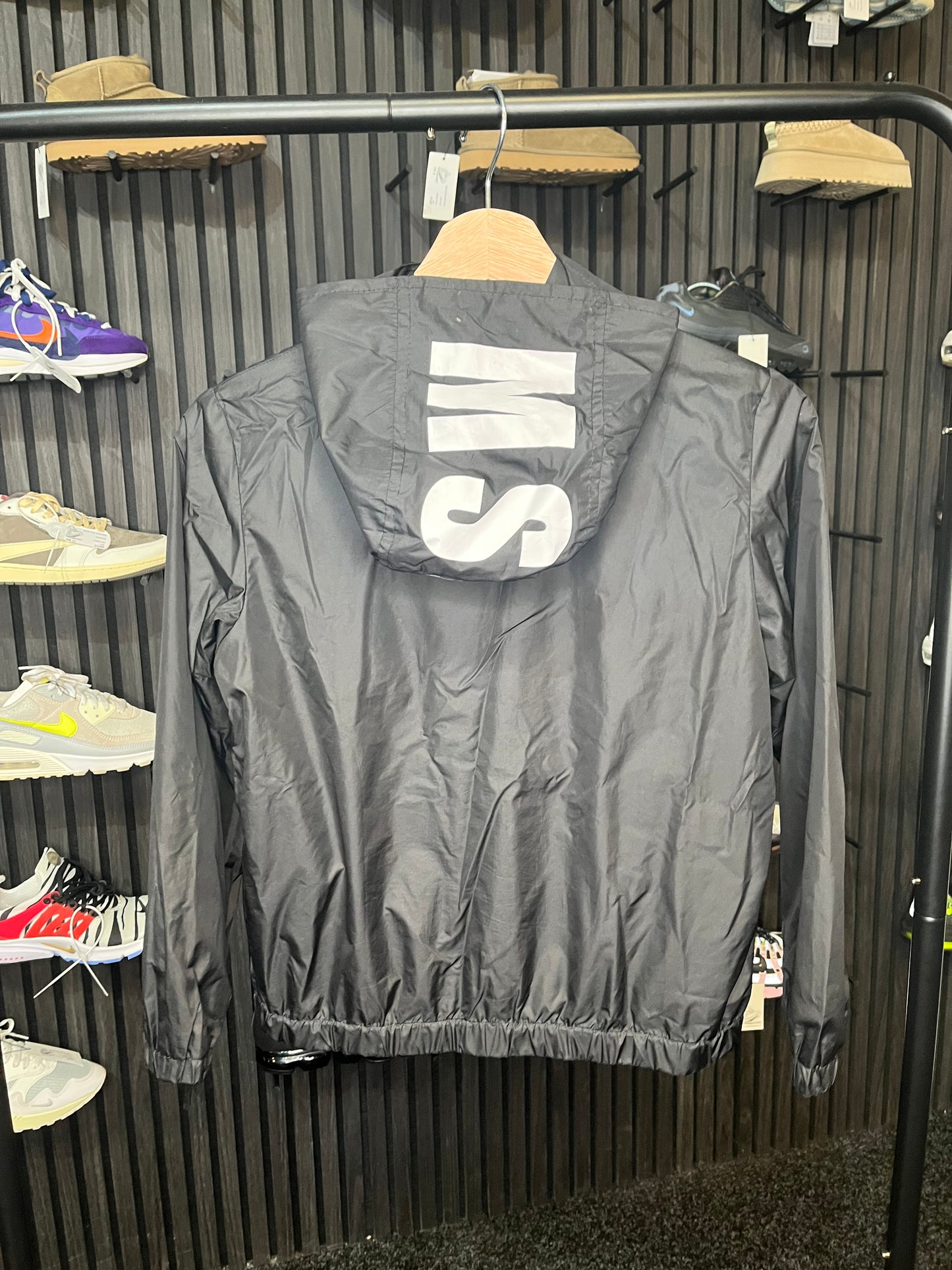 Black MSGM Windbreaker Age 10 3097