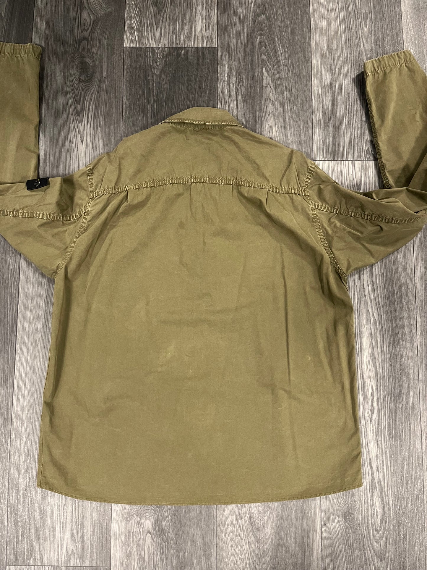 Stone Island Multi Pocket Overshirt Khaki XL 3653
