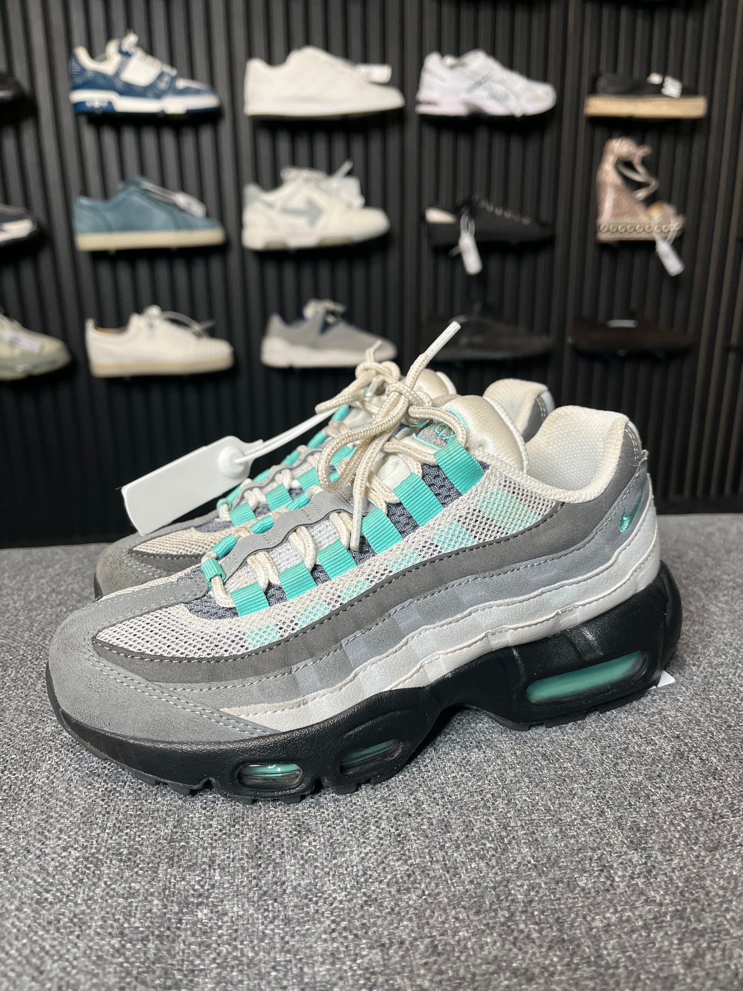 Nike Air Max 95s Hyper Turquoise UK 4.5 2623