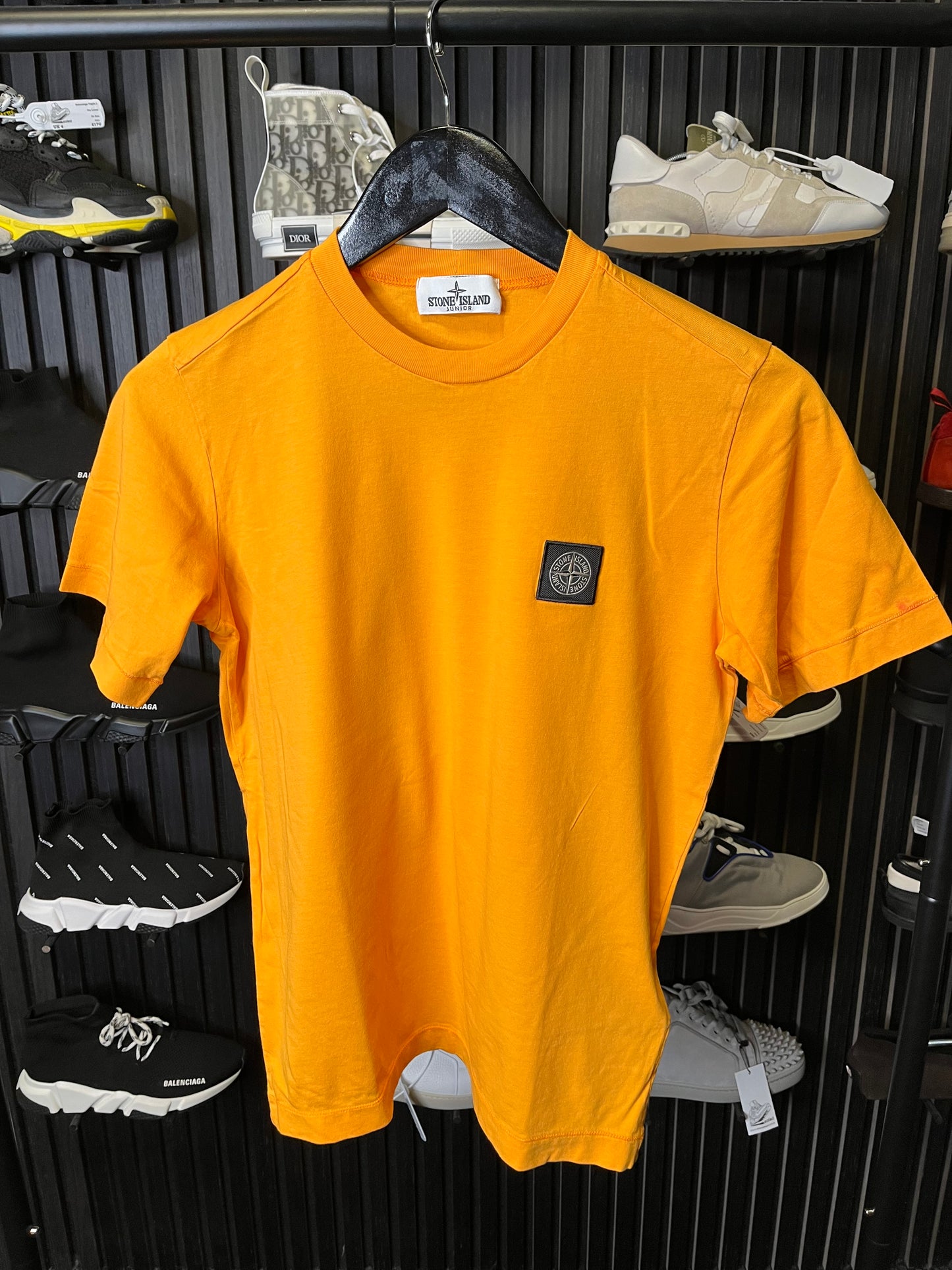 Stone Island T-Shirt Yellow Age 12 3155
