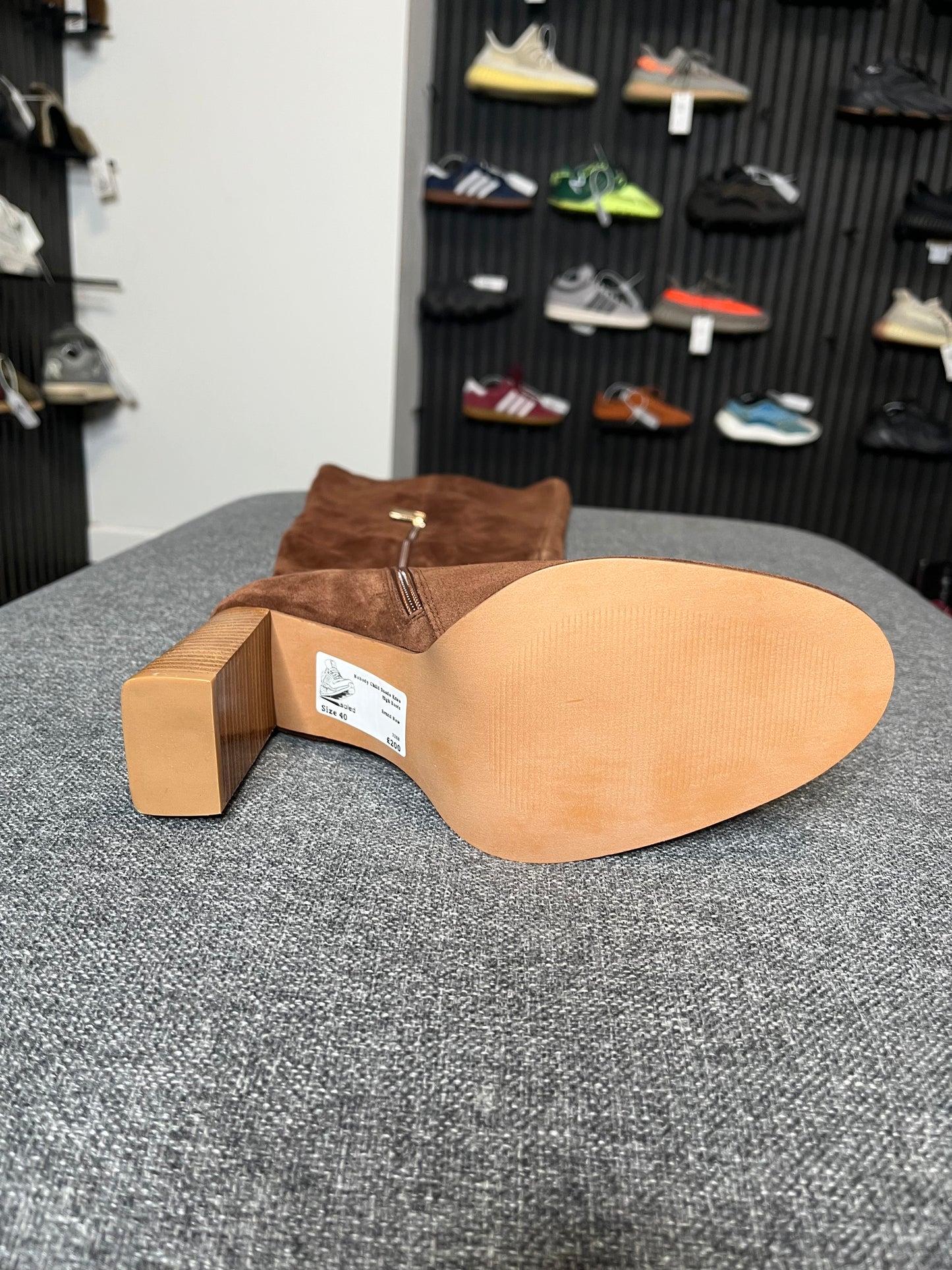 Nobody’s Child Suede Knee High Boots Size 40 3268