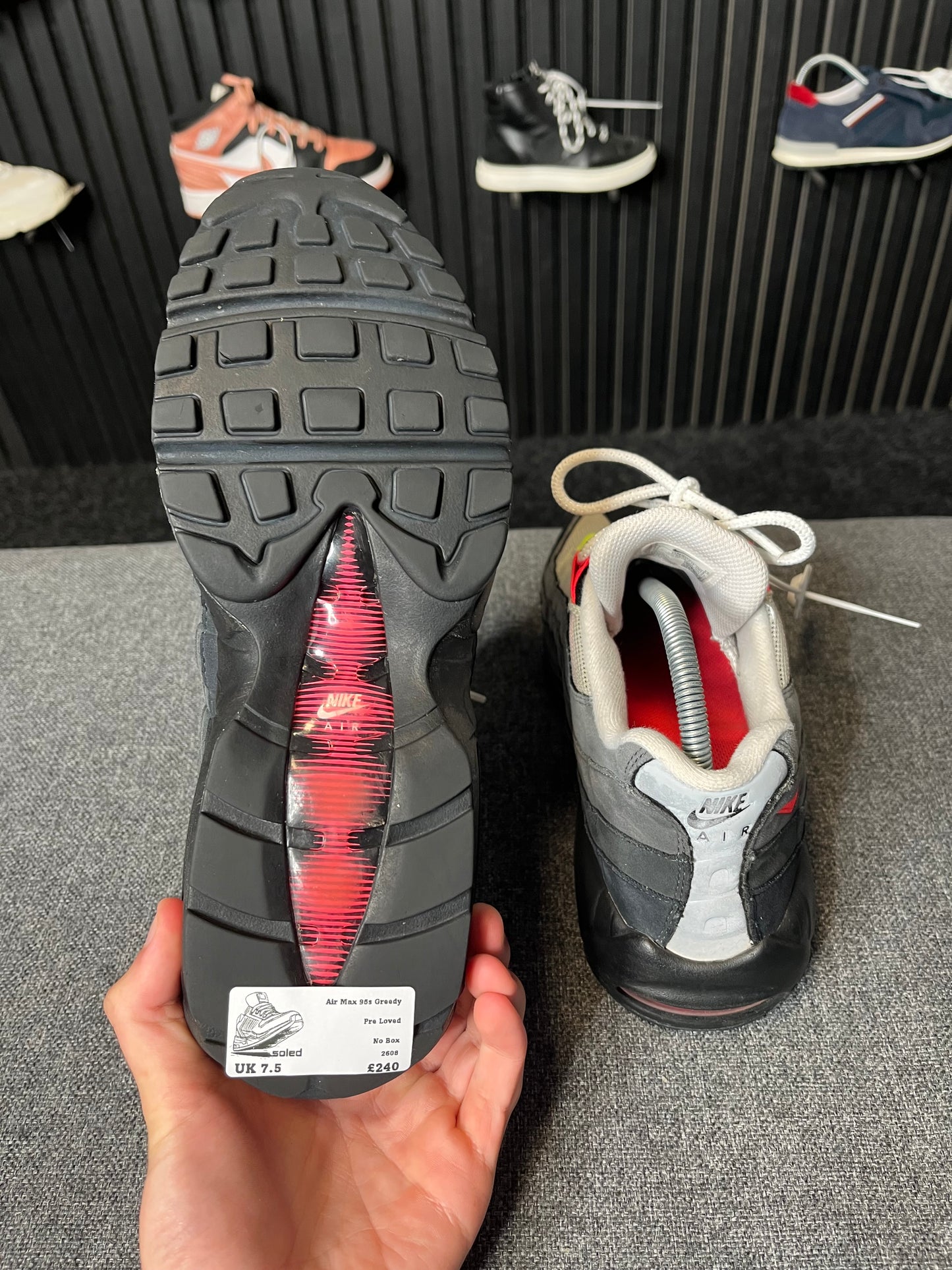 Air Max 95s Greedy 3.0 UK 7.5 2608