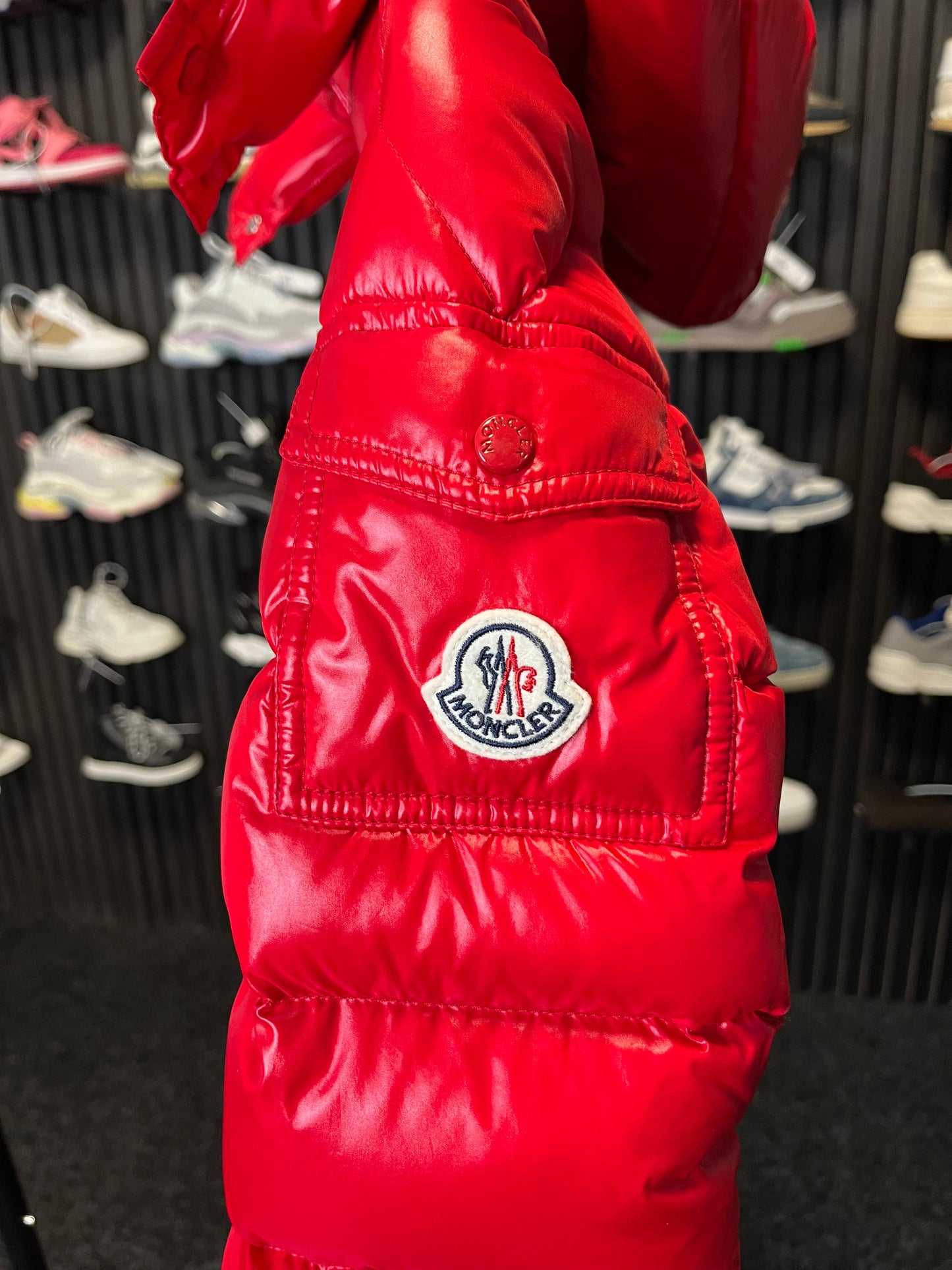 Moncler Maya Jacket Red Age 10 2760