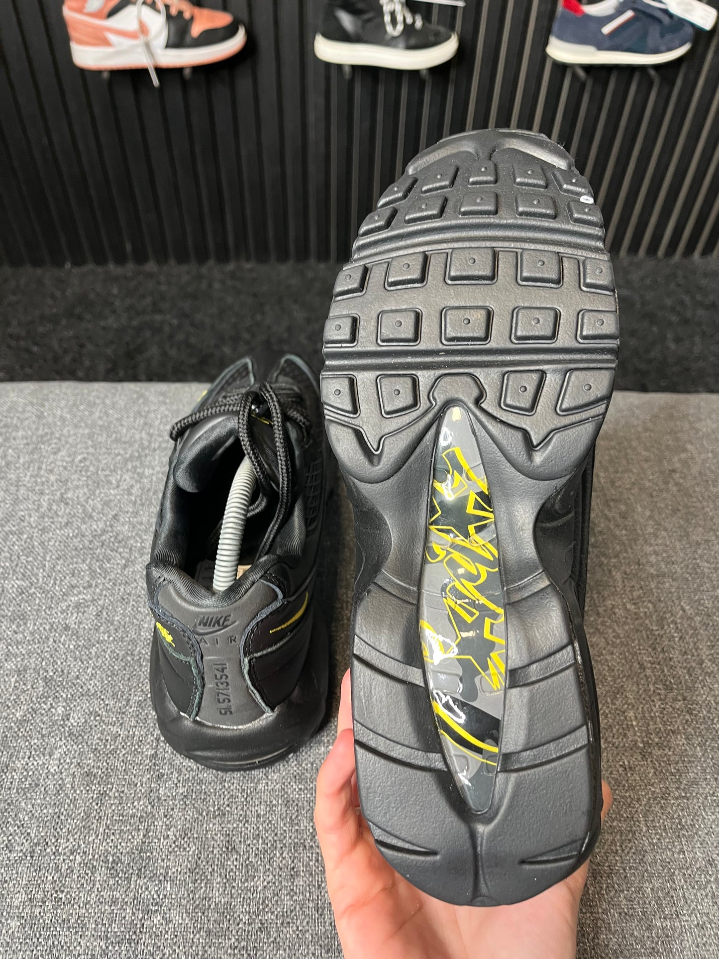 Air Max 95s Corteiz Honey Black UK 7 2618