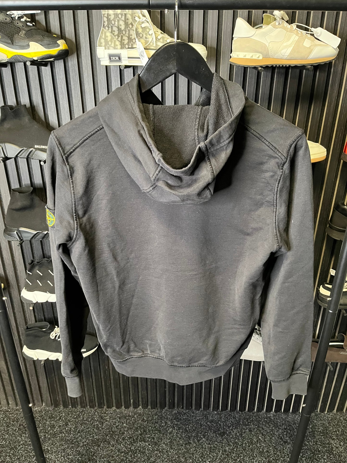 Stone Island Hooded Sweater Black Age 14