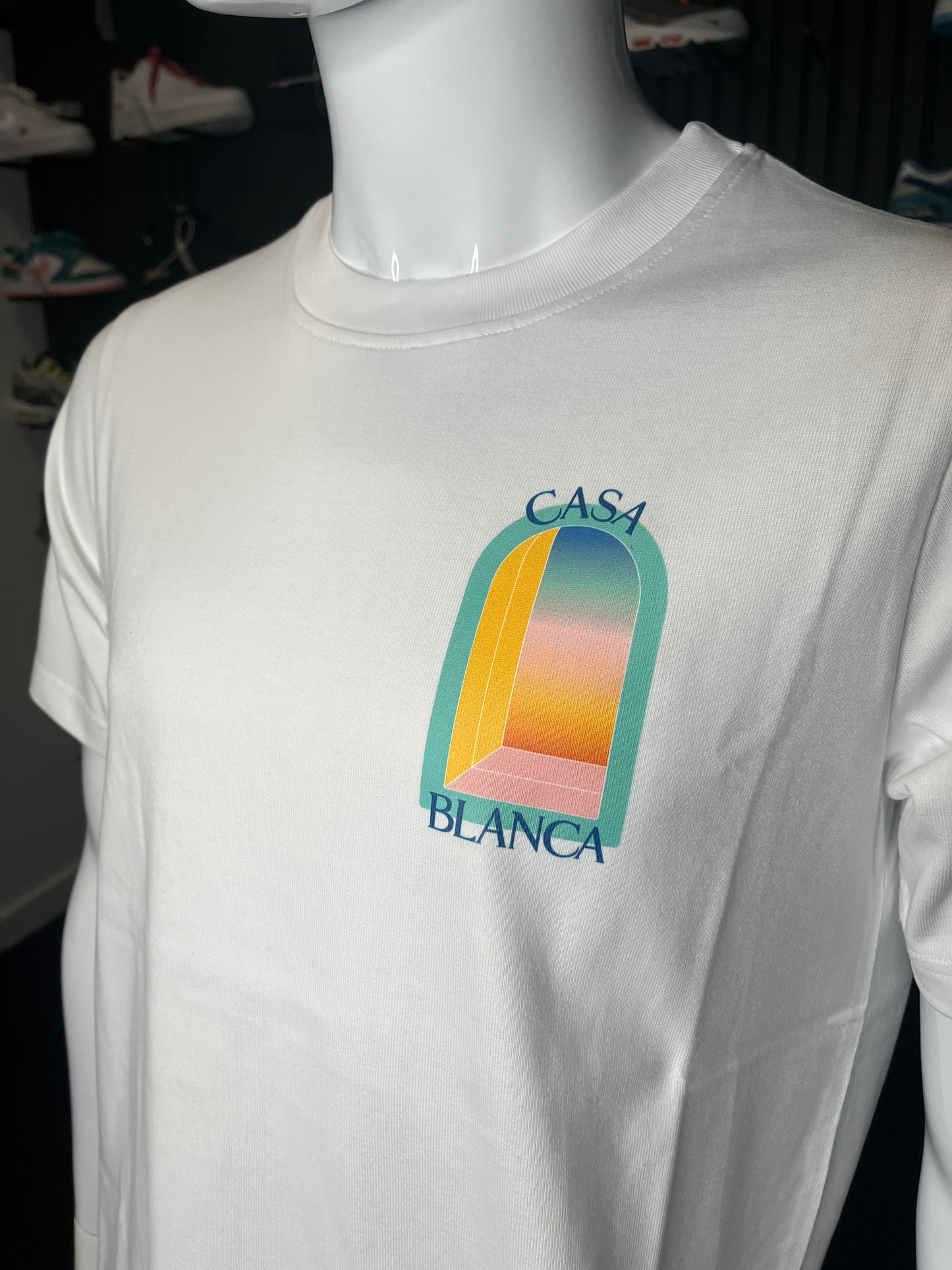 Casablanca Archway Tee White Medium 2542