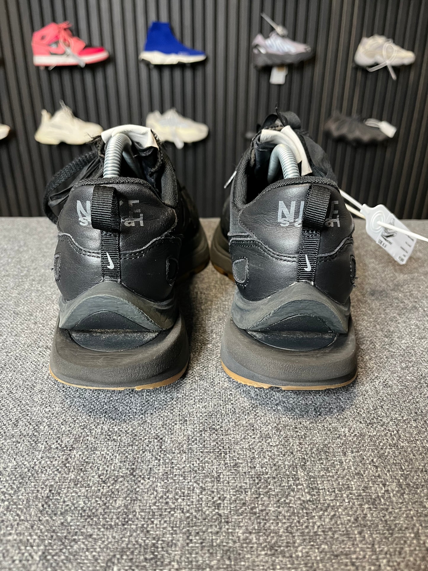 Nike Sacai Vaporwaffle Black Gum UK8.5 2558