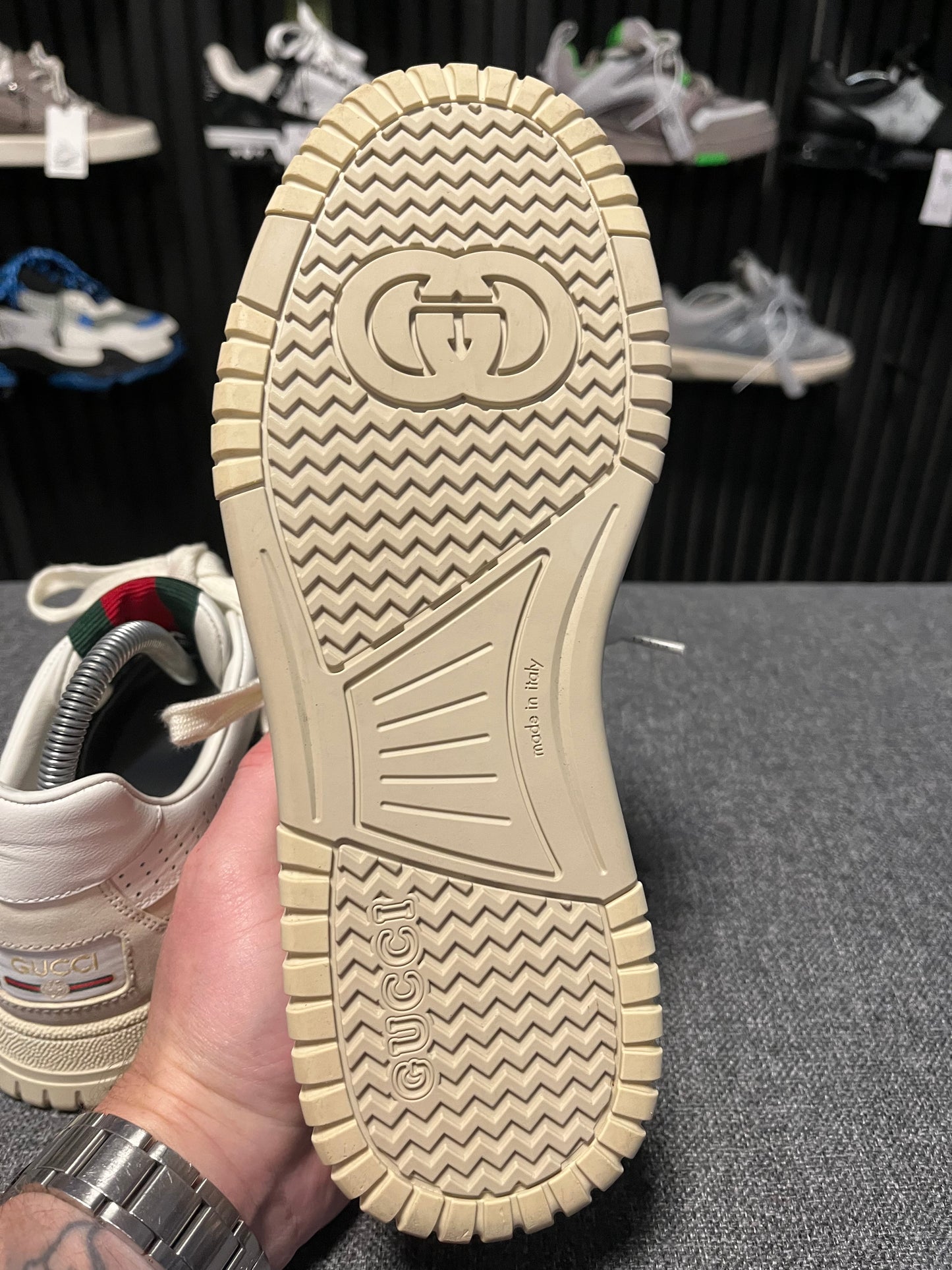 Gucci Re-Web Trainer UK5.5 3579