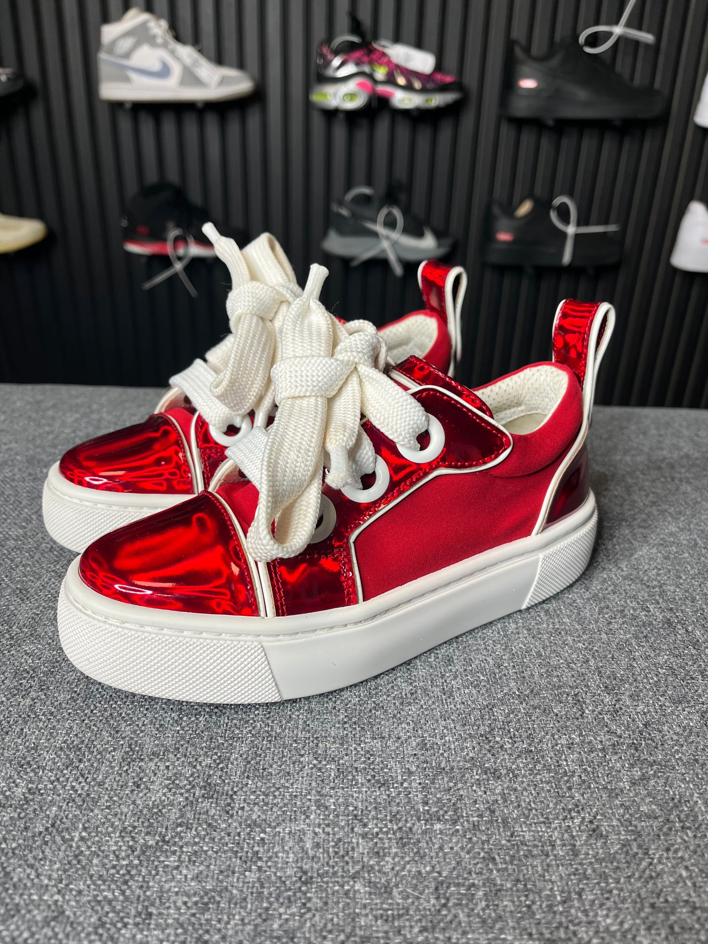 Christian Louboutin Toy Toy Red UK13 Child 2164