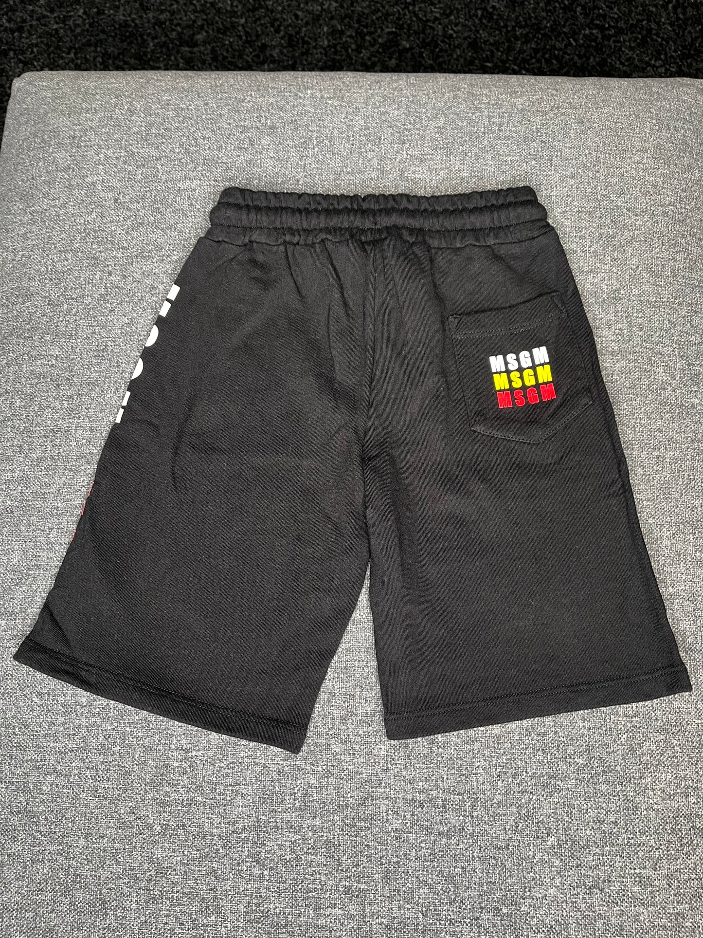 Black MSGM Shorts Age 8 3119