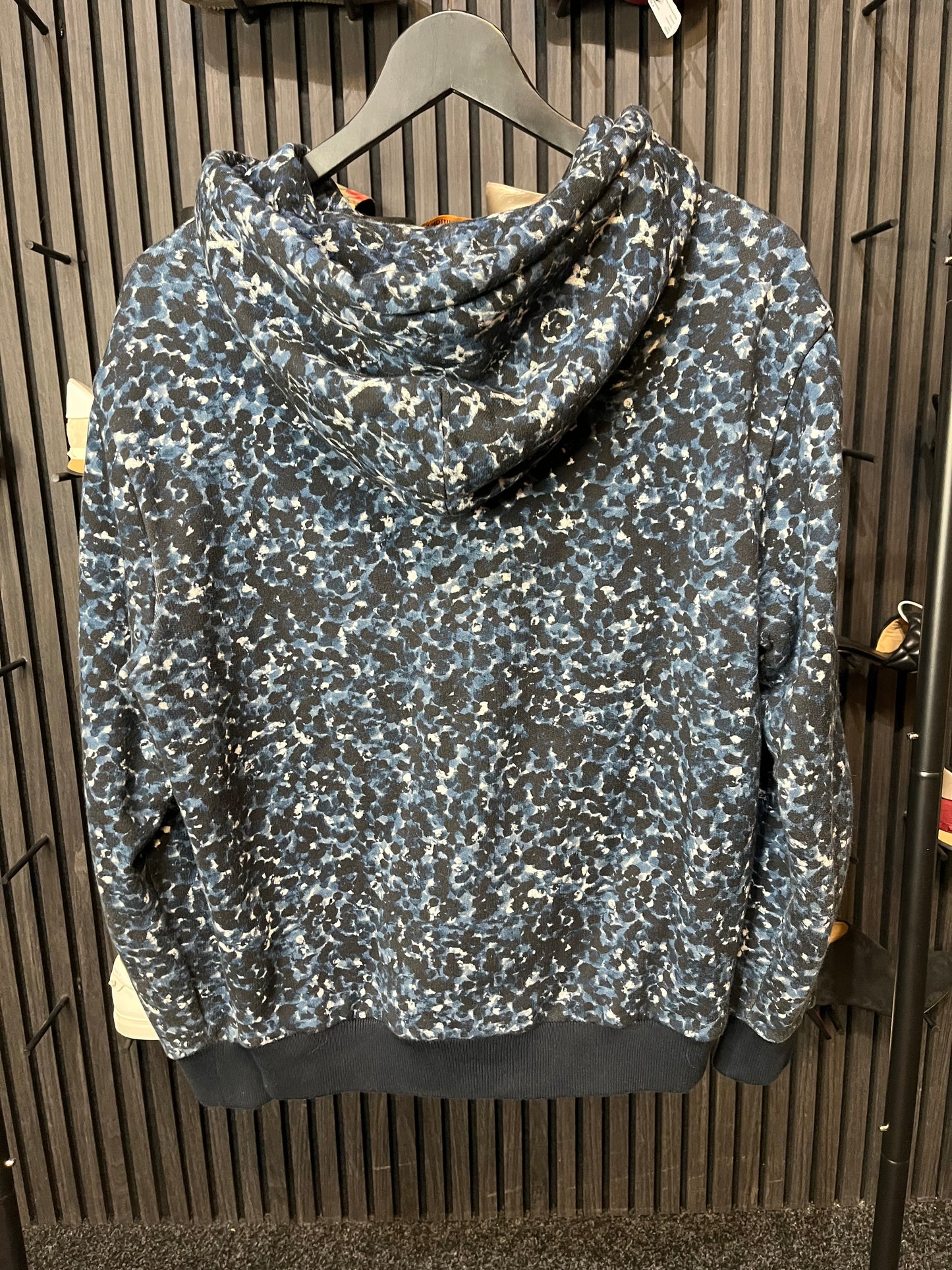 Louis Vuitton Pointillism Hooded Zip Sweater Small 2595