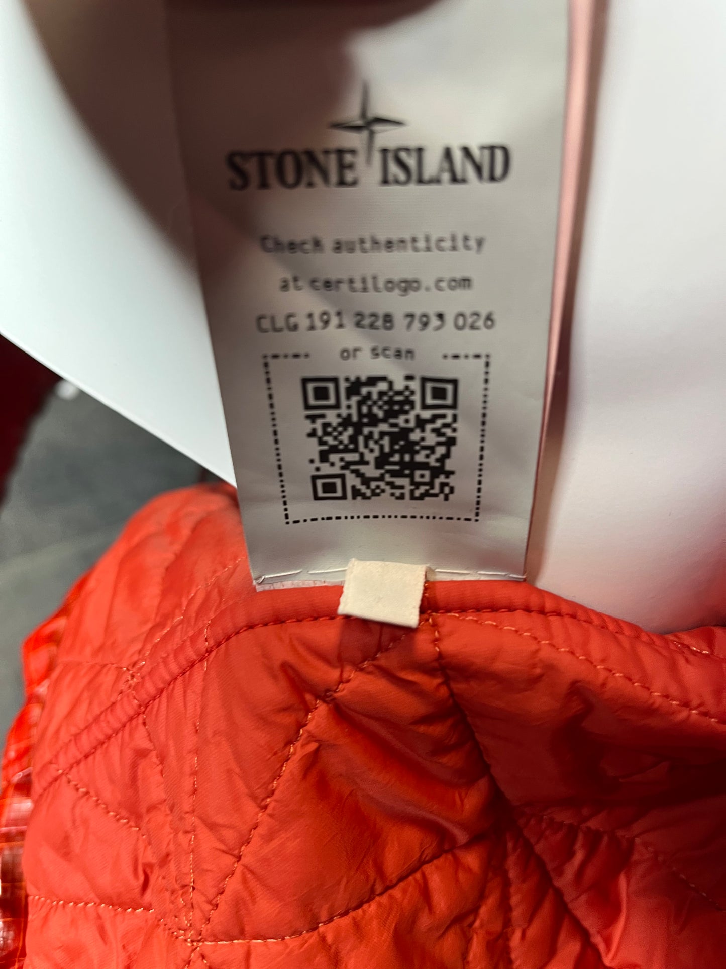 Stone Island Dual Grid Nylon Small 2739