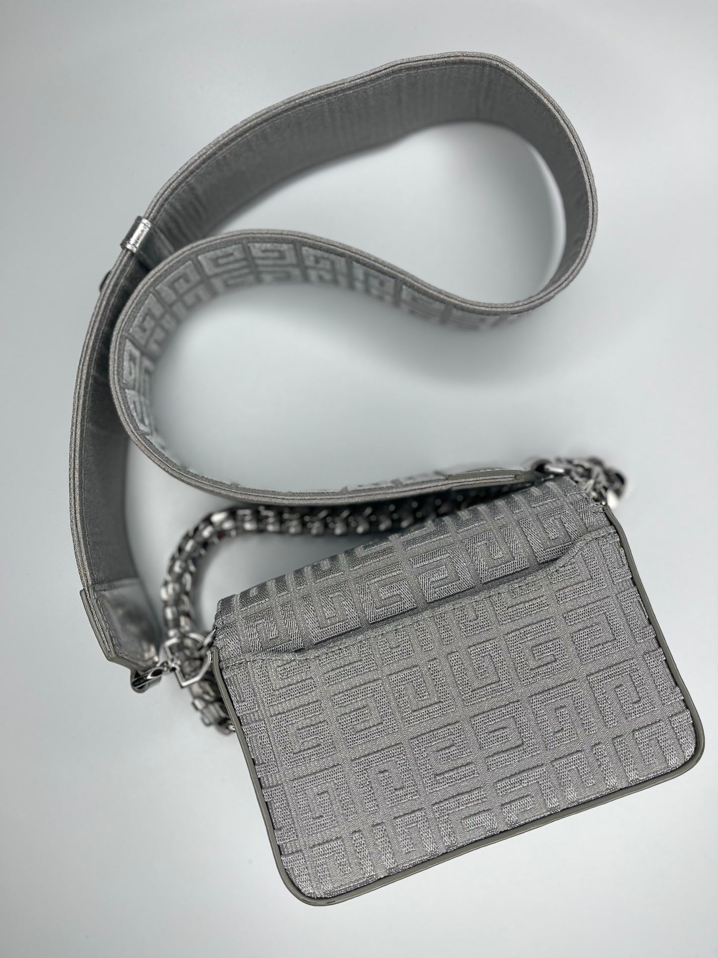 Givenchy 4G Small Logo Jacquard Crossbody Bag