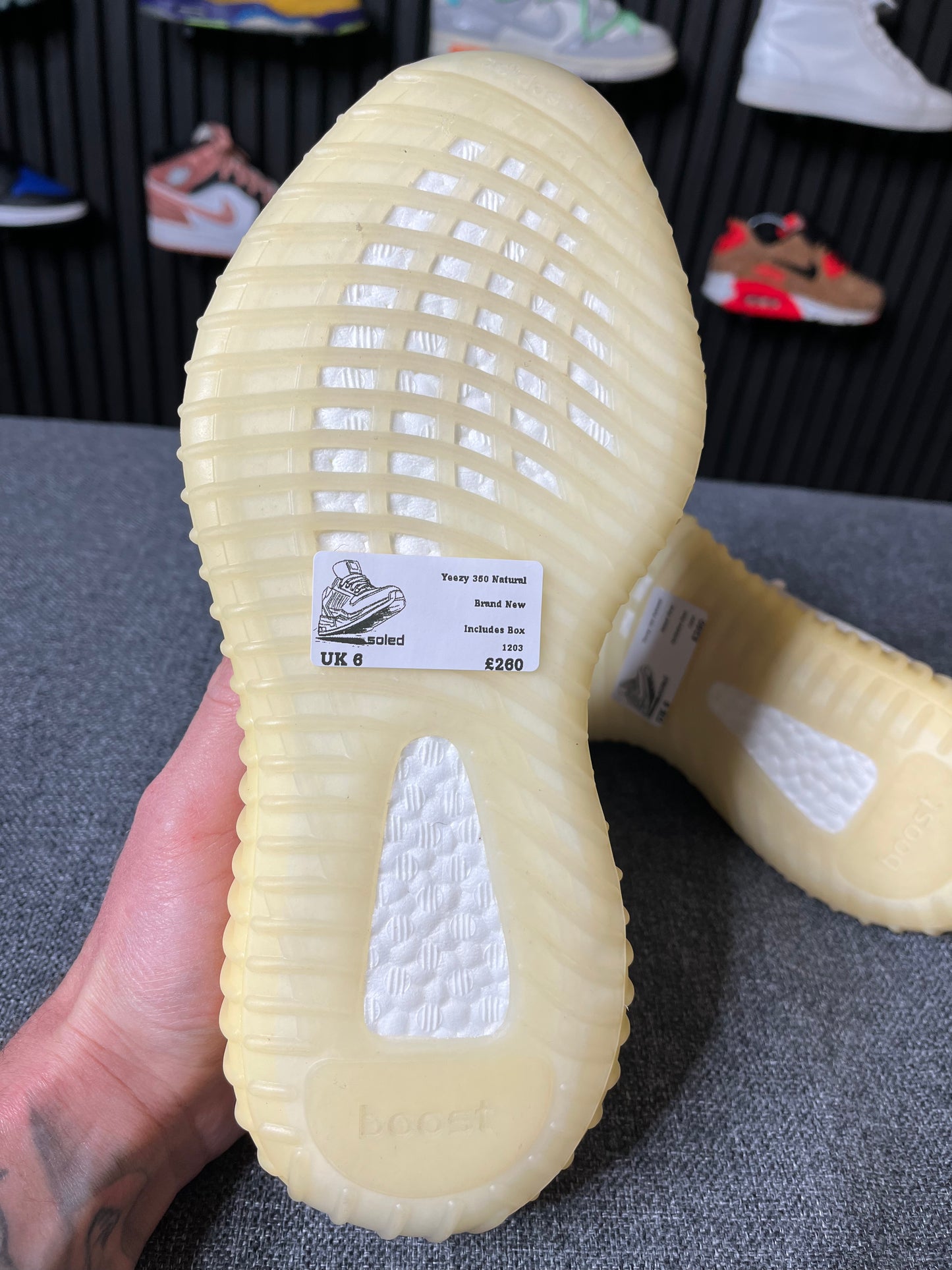 Yeezy Boost 350 Natural UK6