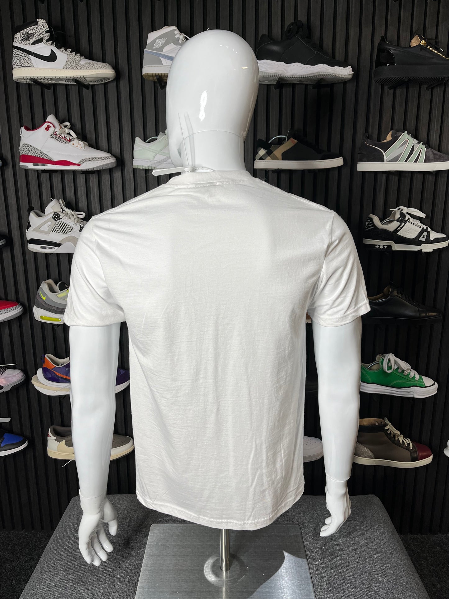 Drama Call Oval Logo Tee White Size Small