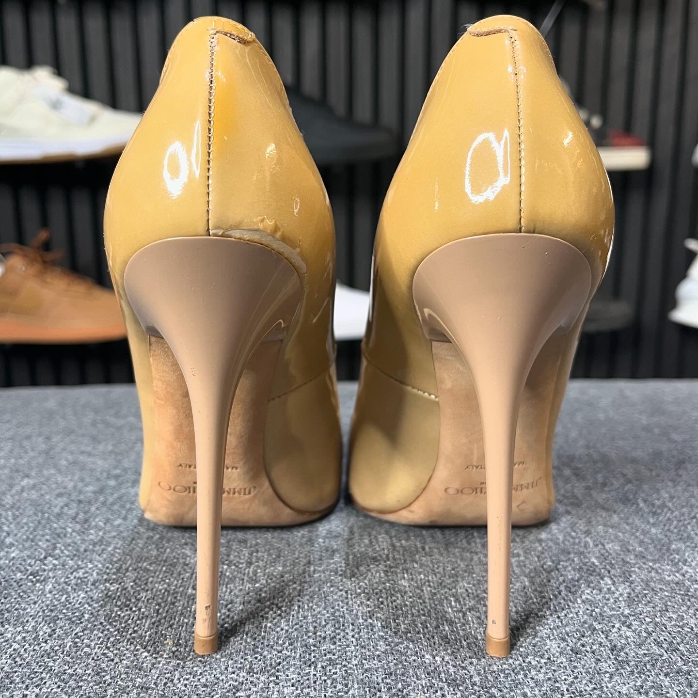 Jimmy Choo Nude Heels UK4 EU37