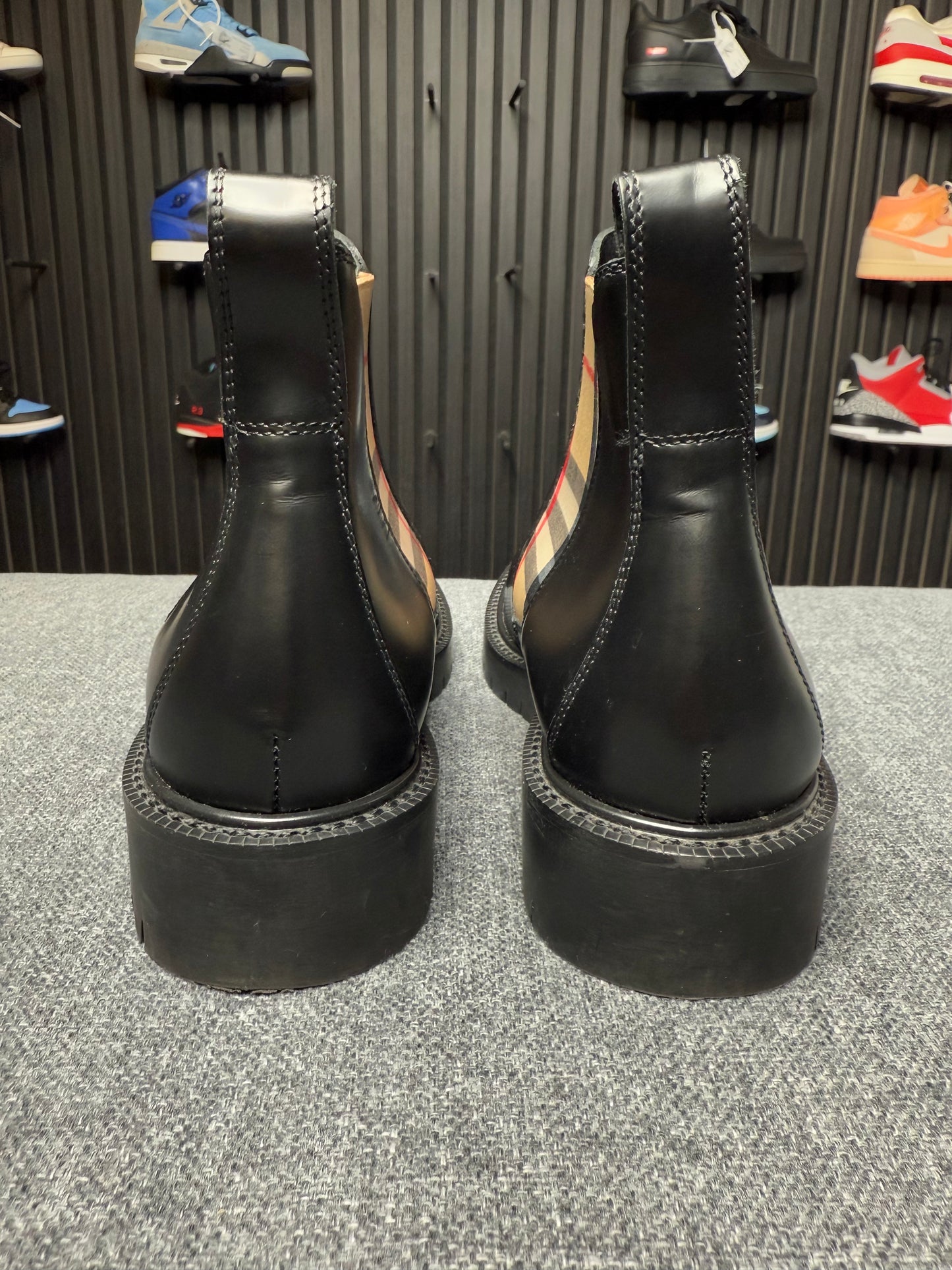 Burberry Ankle Boot Black UK5.5 EU38.5 1987