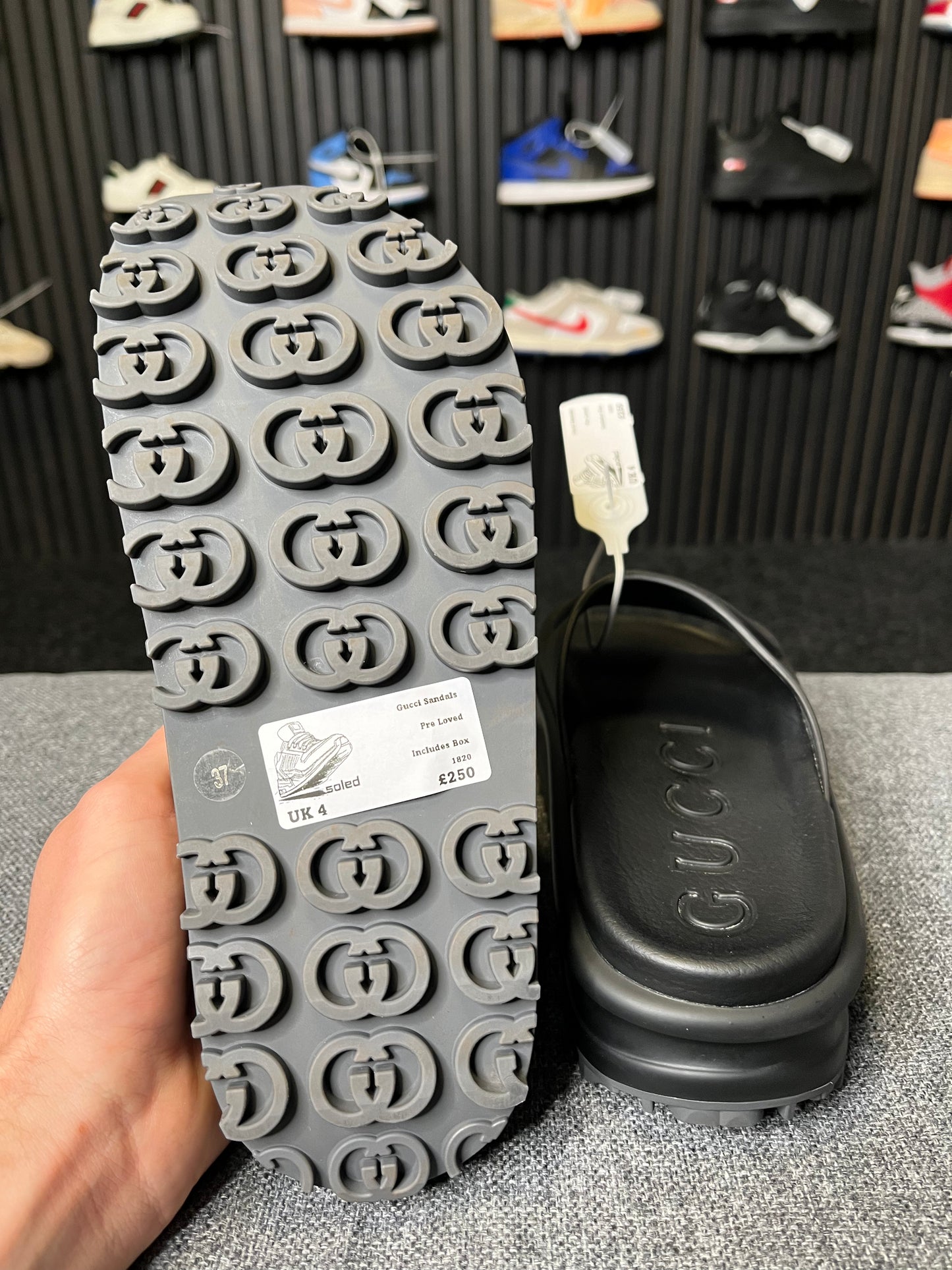 Gucci Slide UK4 (fit 5) 1820