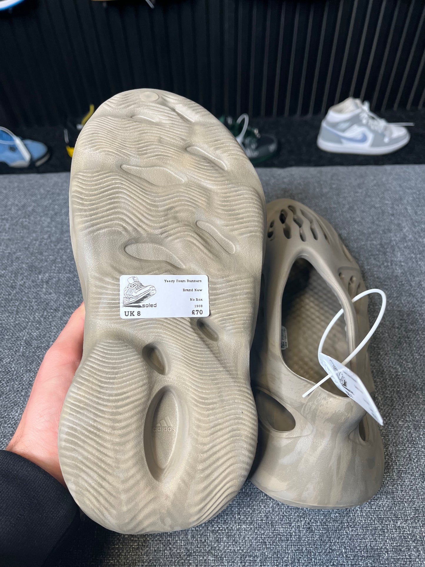 Yeezy Foam Runner Sand UK8 1908