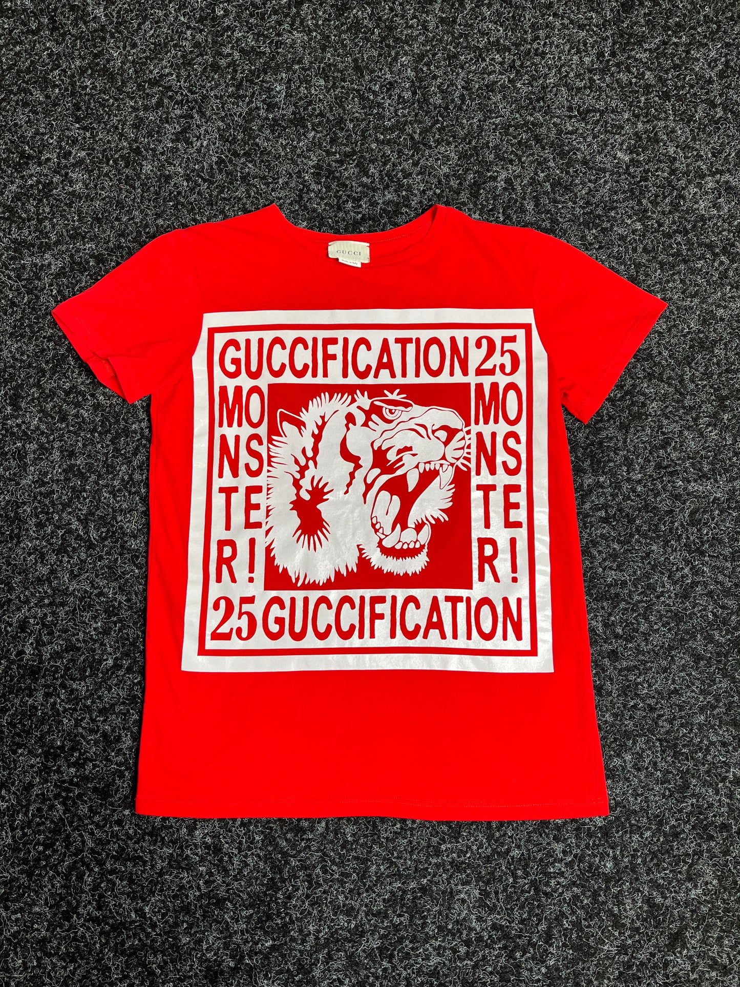 Gucci Guccification Tee Red Age 12 1941