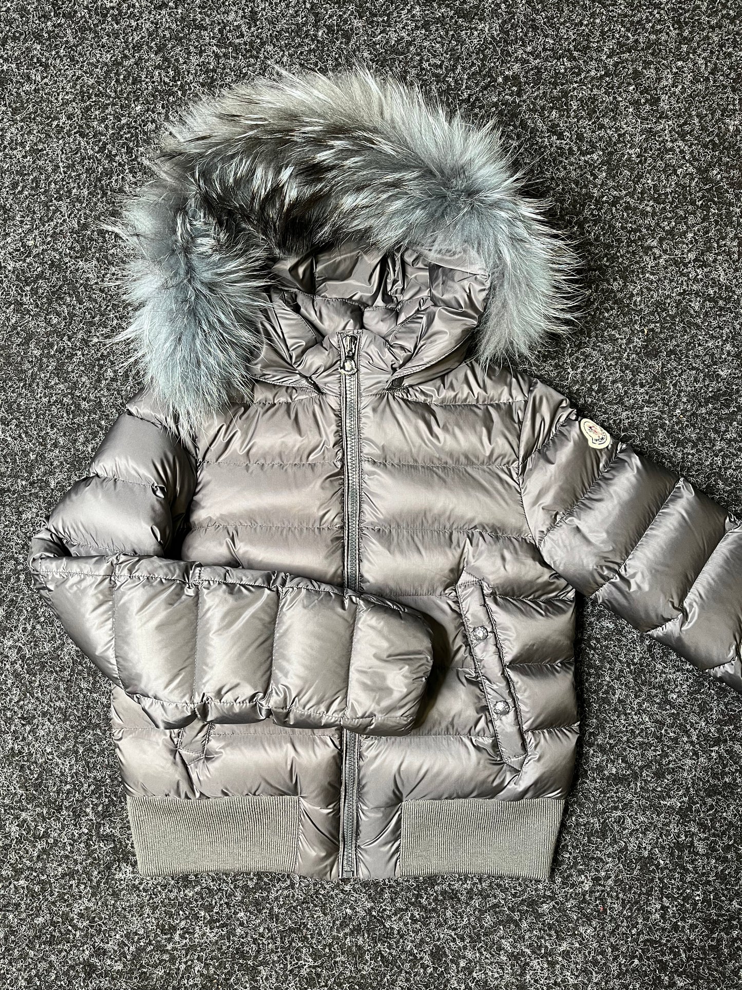 Moncler Alberta Jacket Grey Age 12 2130