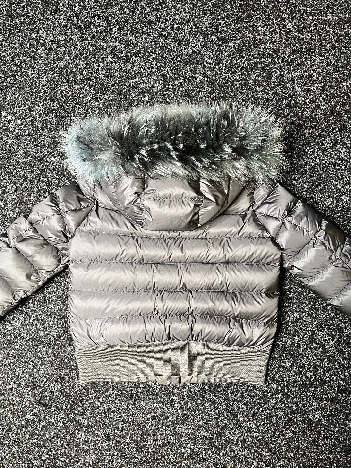 Moncler Alberta Jacket Grey Age 12 2130
