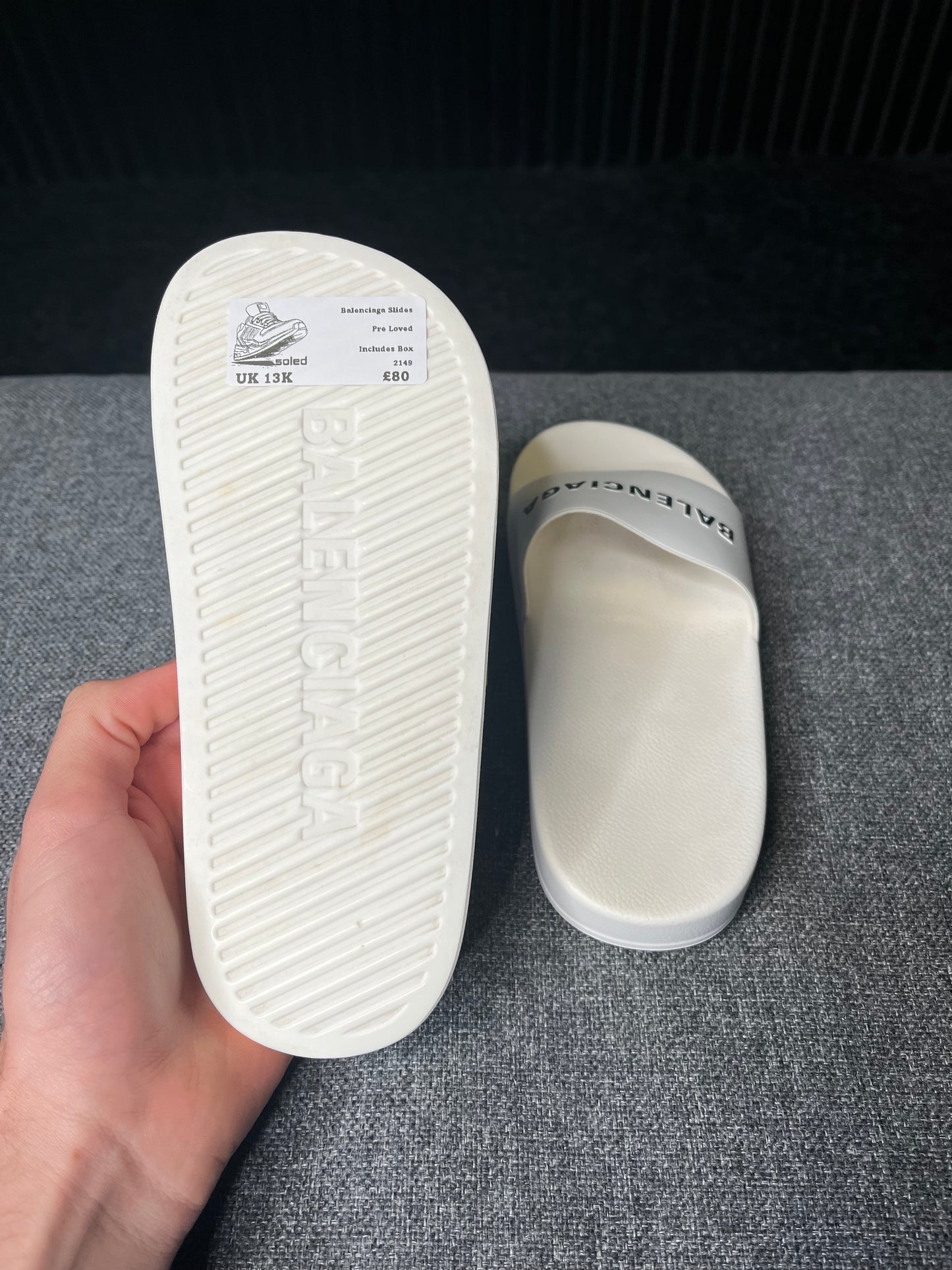 Balenciaga Sliders UK13 Child 2149