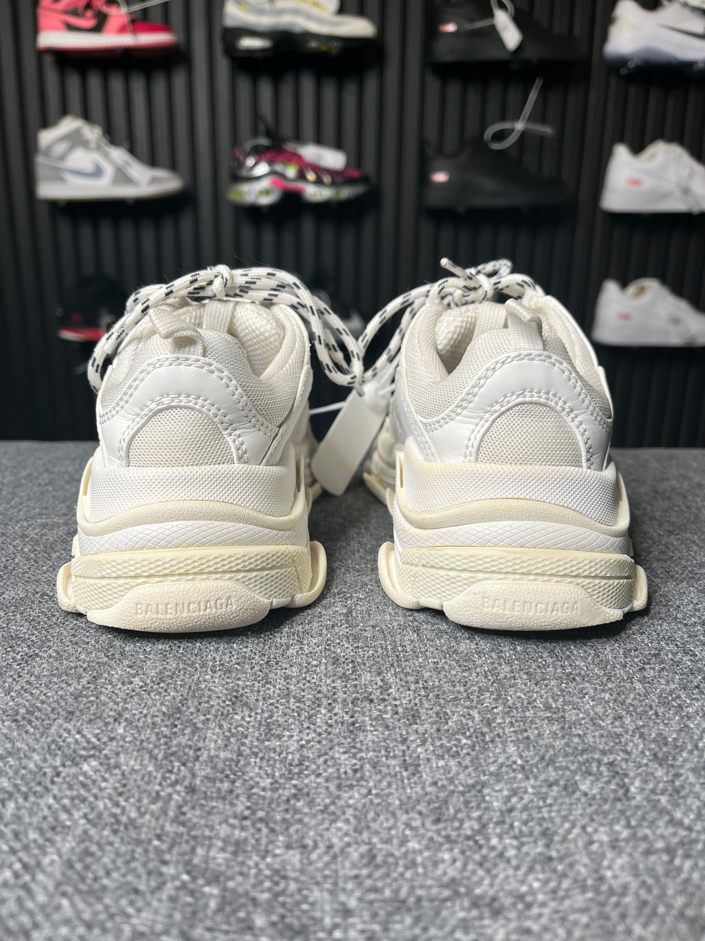 Balenciaga Triple S White UK12 Child 2151