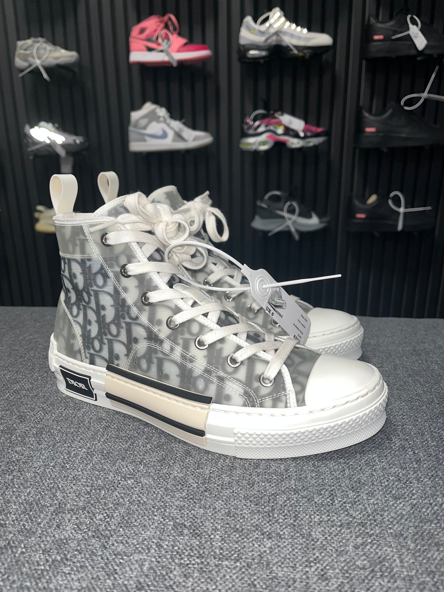 Christian Dior B23 White/Black UK6 EU39 2153