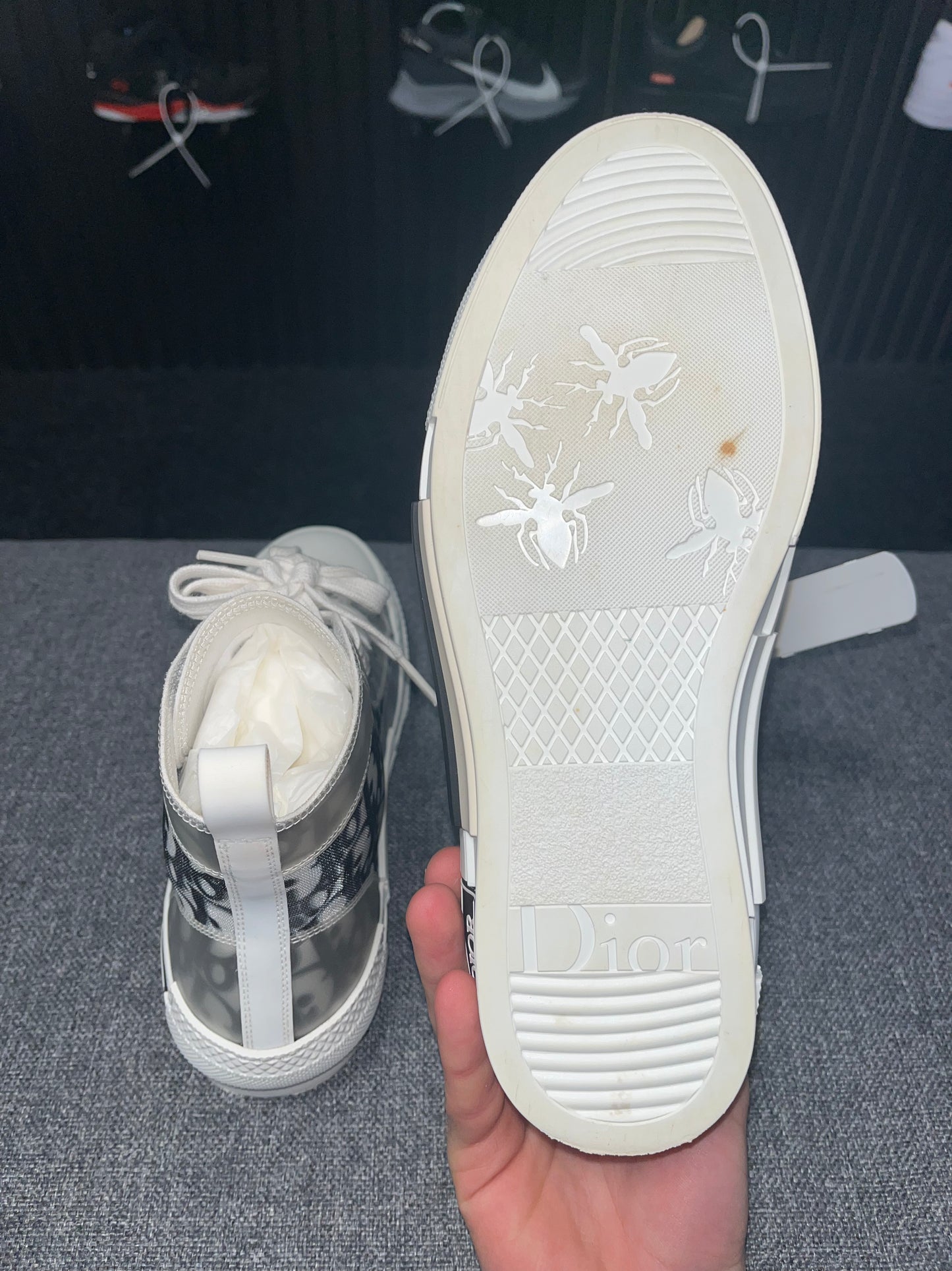 Christian Dior B23 White/Black UK6 EU39 2153