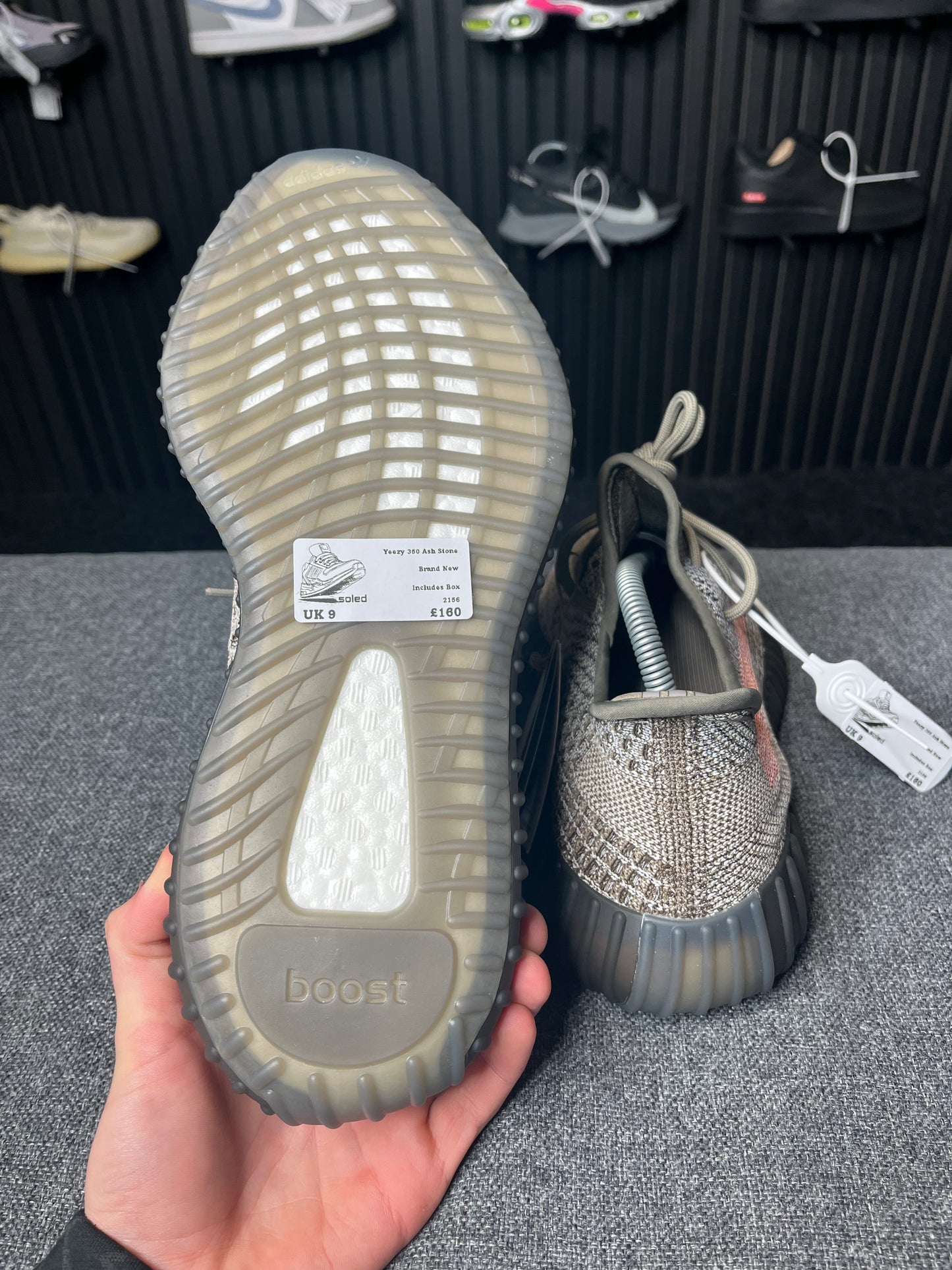 Yeezy Boost 350 Ash Stone UK9 2156