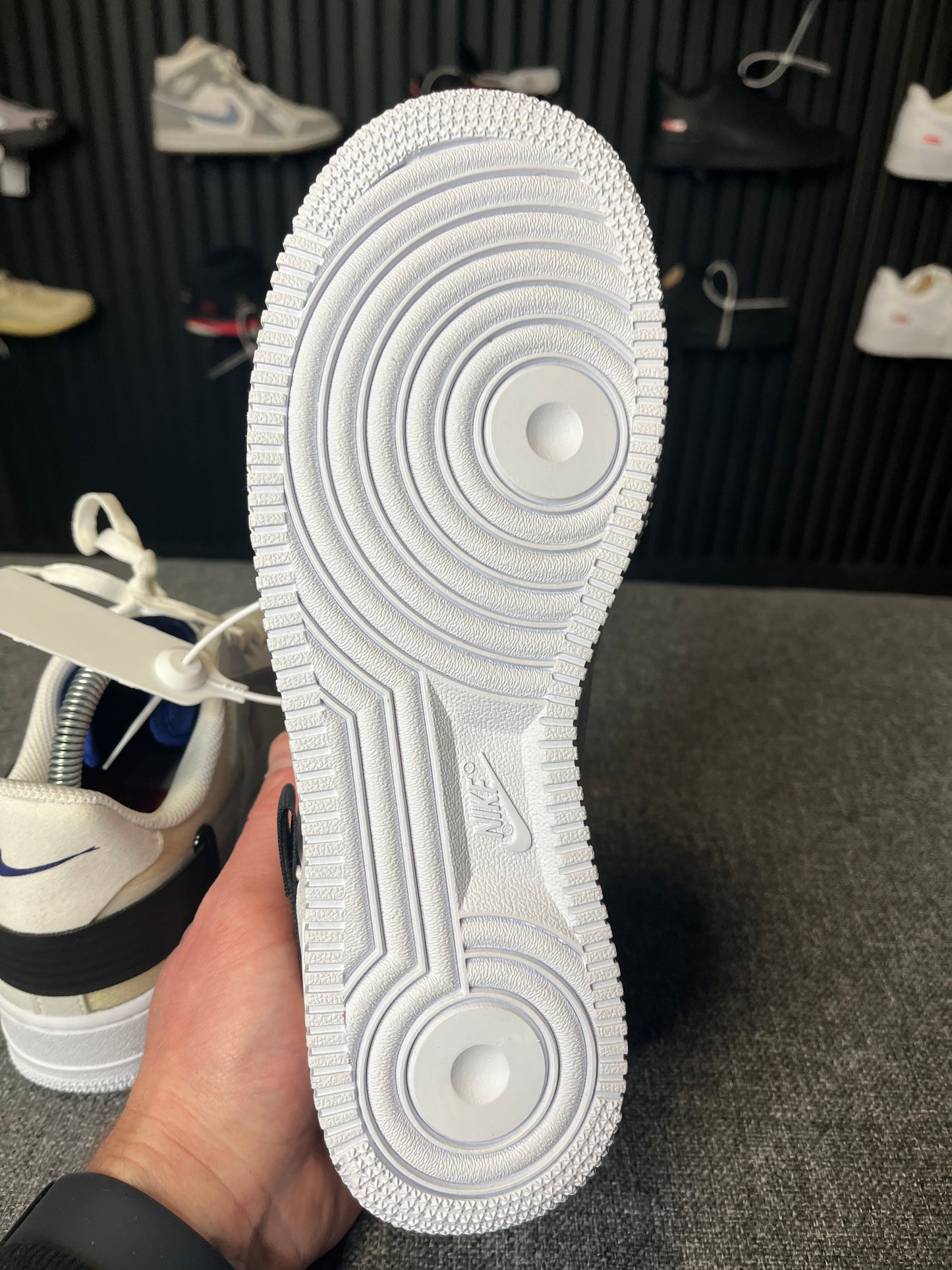 Nike Air Force 1 Low Drop Type GS Summit White UK6 2206