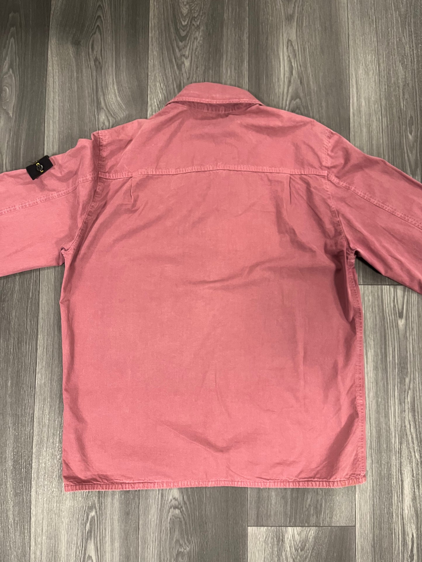 Stone Island Overshirt Pink Large 3886