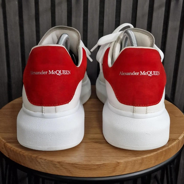 Alexander McQueen Oversized White/Red UK8
