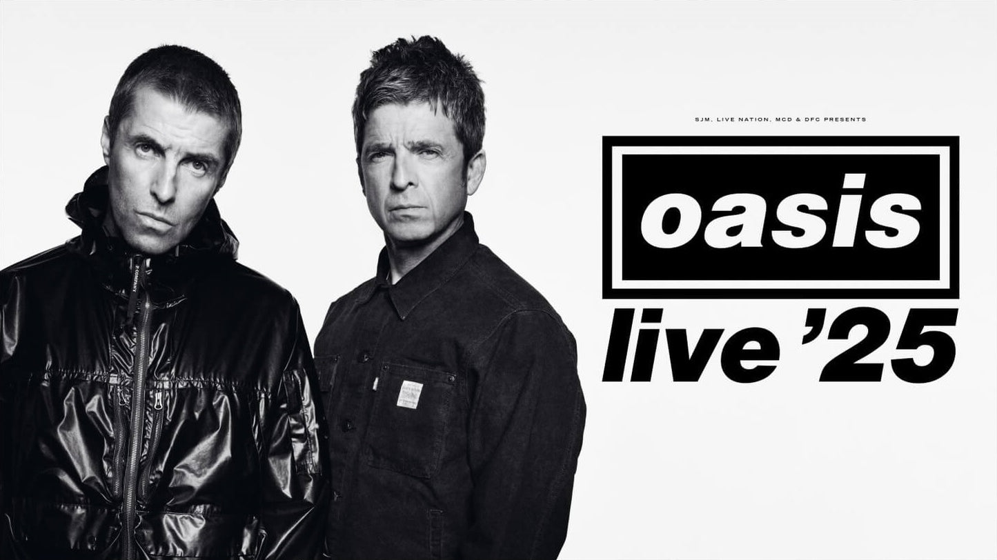 Oasis 2x Seated Tickets 08/08/2025 Football Card Entries