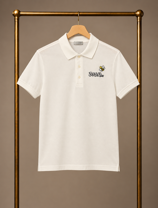 Dior Bee Polo Shirt Small 3862