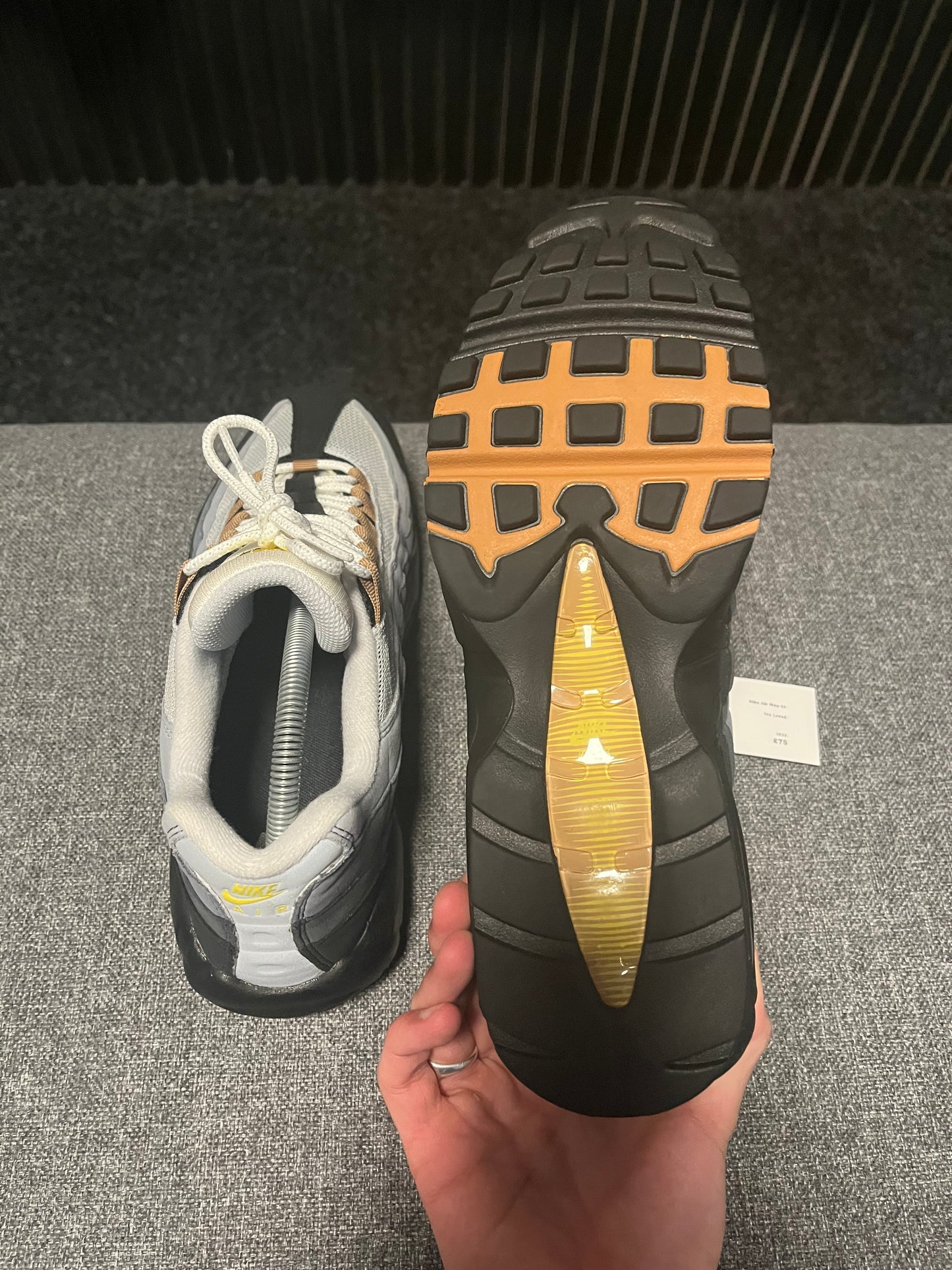 Air Max 95s Yellow Strike UK 8.5 3532