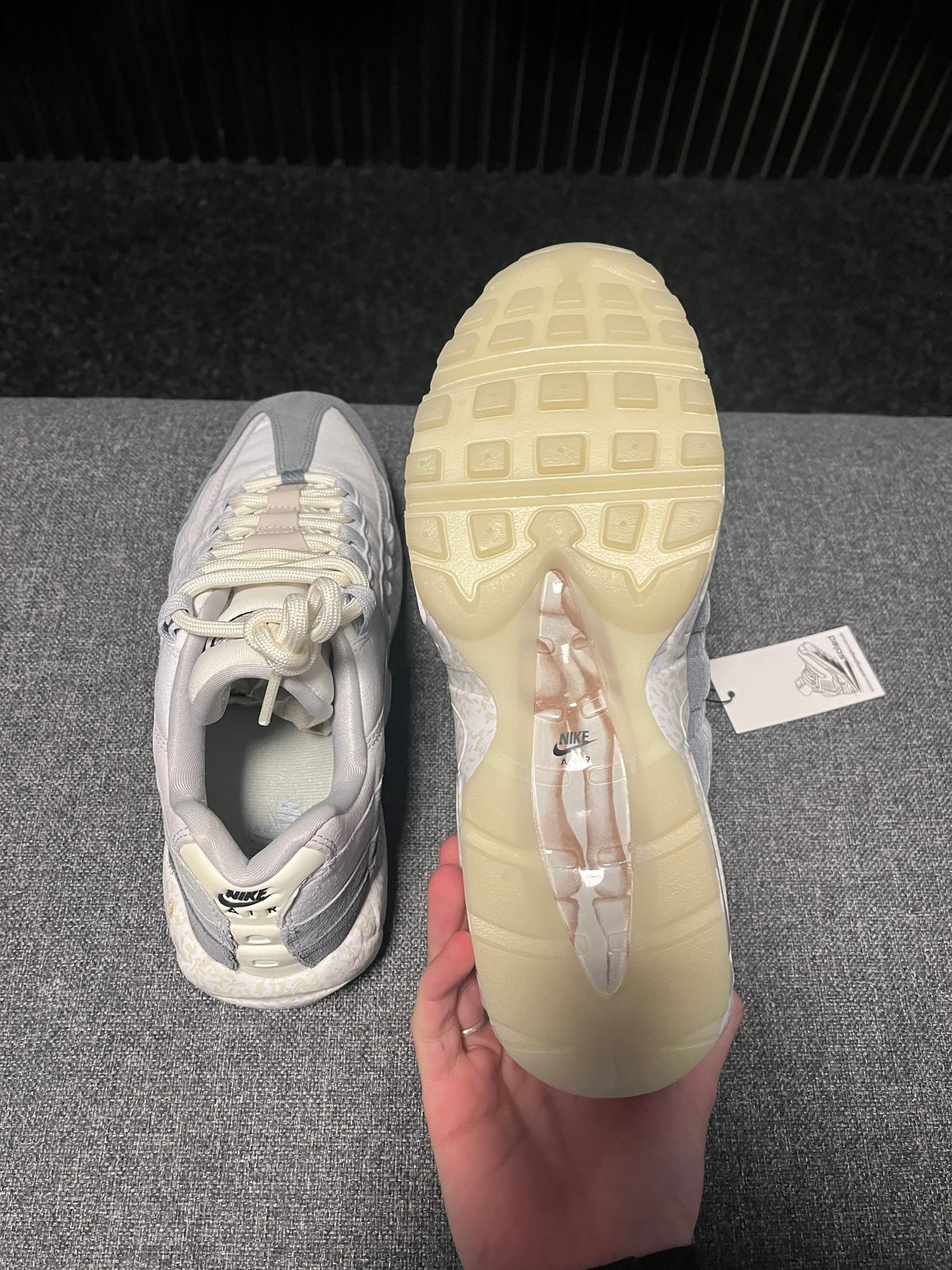 Air Max 95s Light Bone UK 9 3757